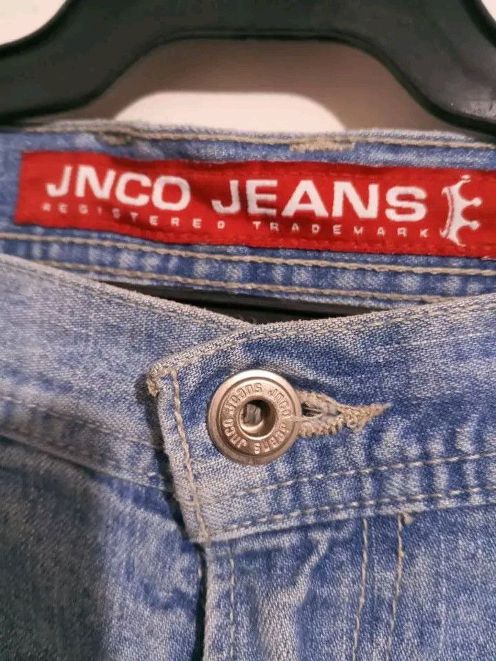 JNCO 90S VINTAGE JNCO FLAME DRAGON Size US 28 / EU 44 - 7 Thumbnail