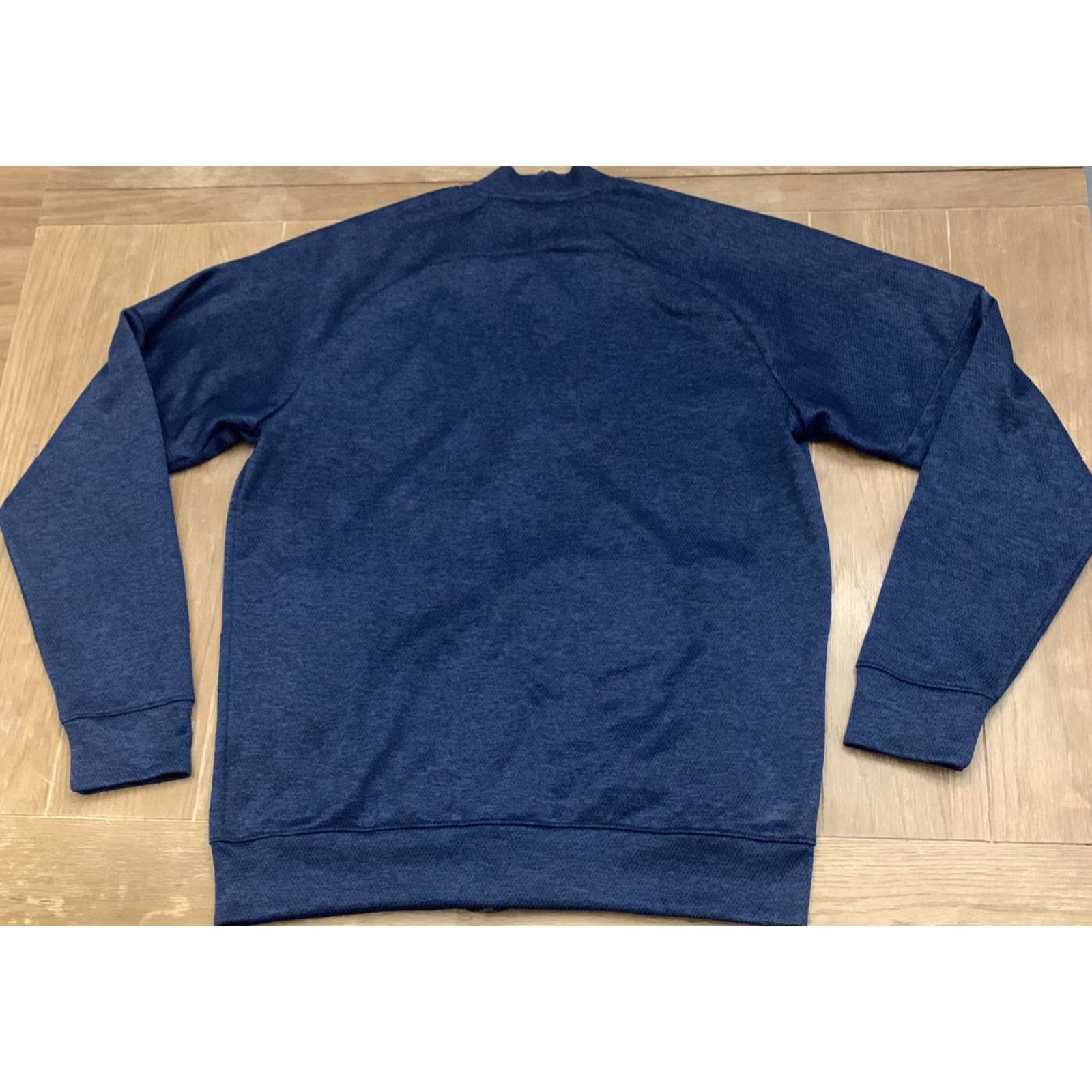 Adidas adidas Men's Athletics Team Issue Fleece Bomber Bomber Jacket Size L Blue Track Jacket Athletic Outer Shell Polyester Regular Fit Men Activewear Size US L / EU 52-54 / 3 - 7 Thumbnail