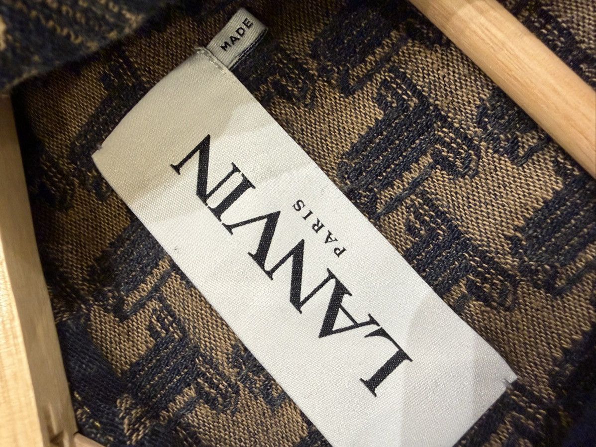 Lanvin Lanvin Monogram Denim Jacket Size US M / EU 48-50 / 2 - 3 Thumbnail