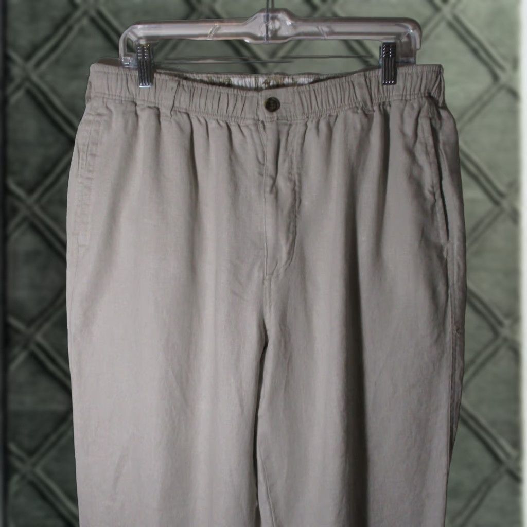 Vintage **Men's 28 Palms Beige Tan Drawstring 100% Linen Pants Size 34/36 XL** User: Men's 28 Palms Beige Tan Drawstring 100% Linen Pants Size 34/36 XL Size US 36 / EU 52 - 1 Thumbnail