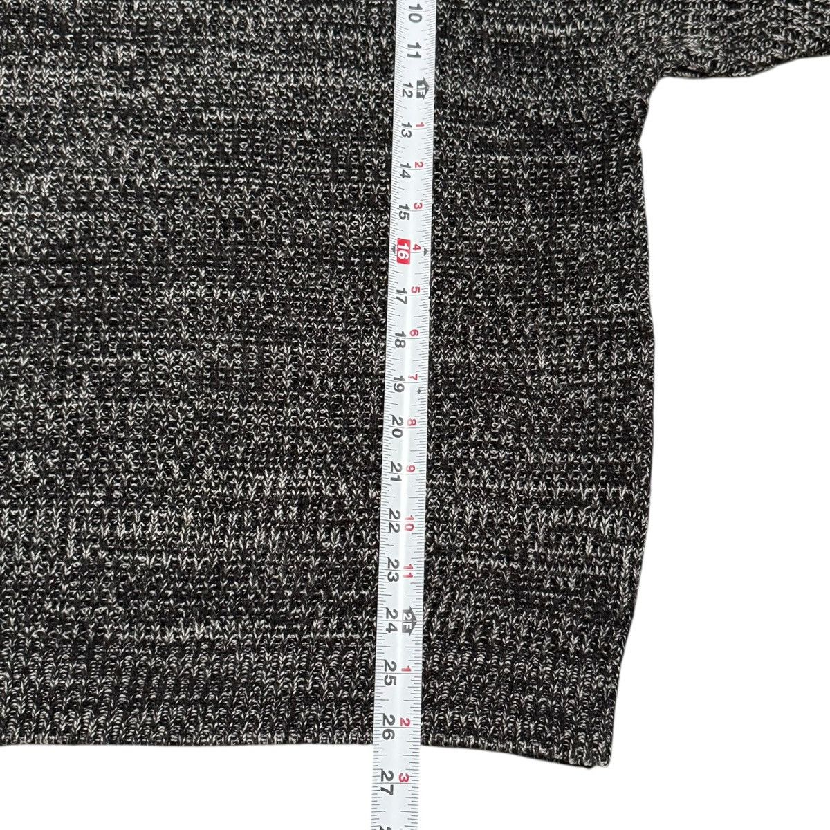 Vintage Vintage 90s Knit White/Gray/Black Sweater Men's Large Size US L / EU 52-54 / 3 - 6 Thumbnail