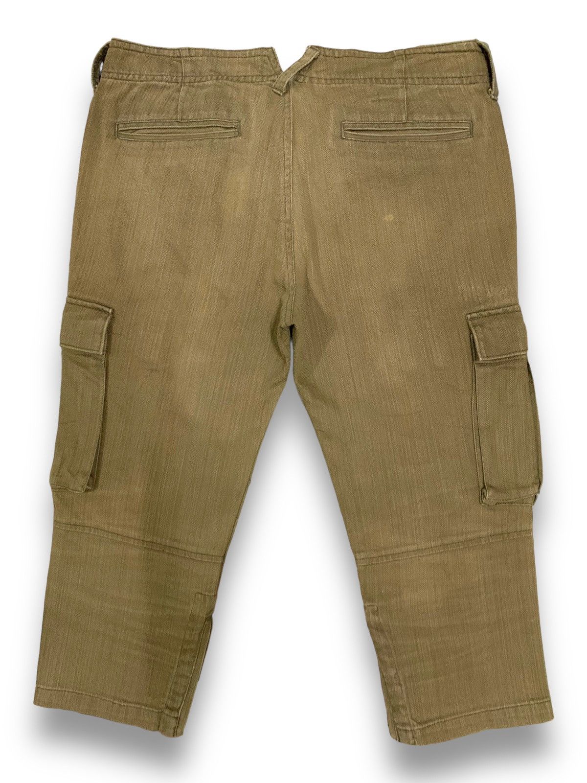 Takeo Kikuchi Vintage Takeo Kikuchi Multi-pockets Tactical 3/4 Cargo Jeans Size US 32 / EU 48 - 2 Thumbnail