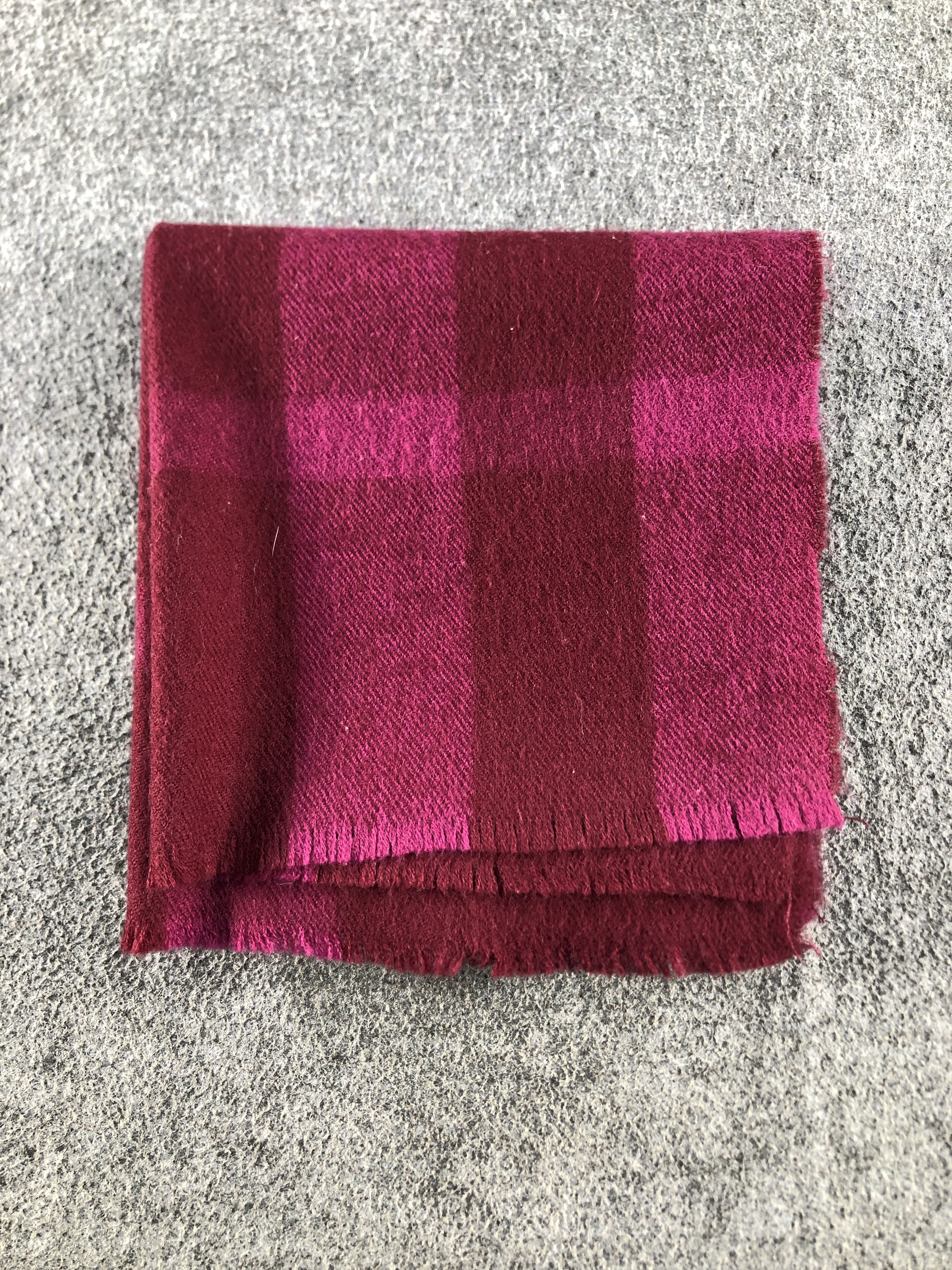 Aquascutum Aquasqutum Wool Scarf / Muffler / Neckwear P860 Size ONE SIZE - 5 Thumbnail