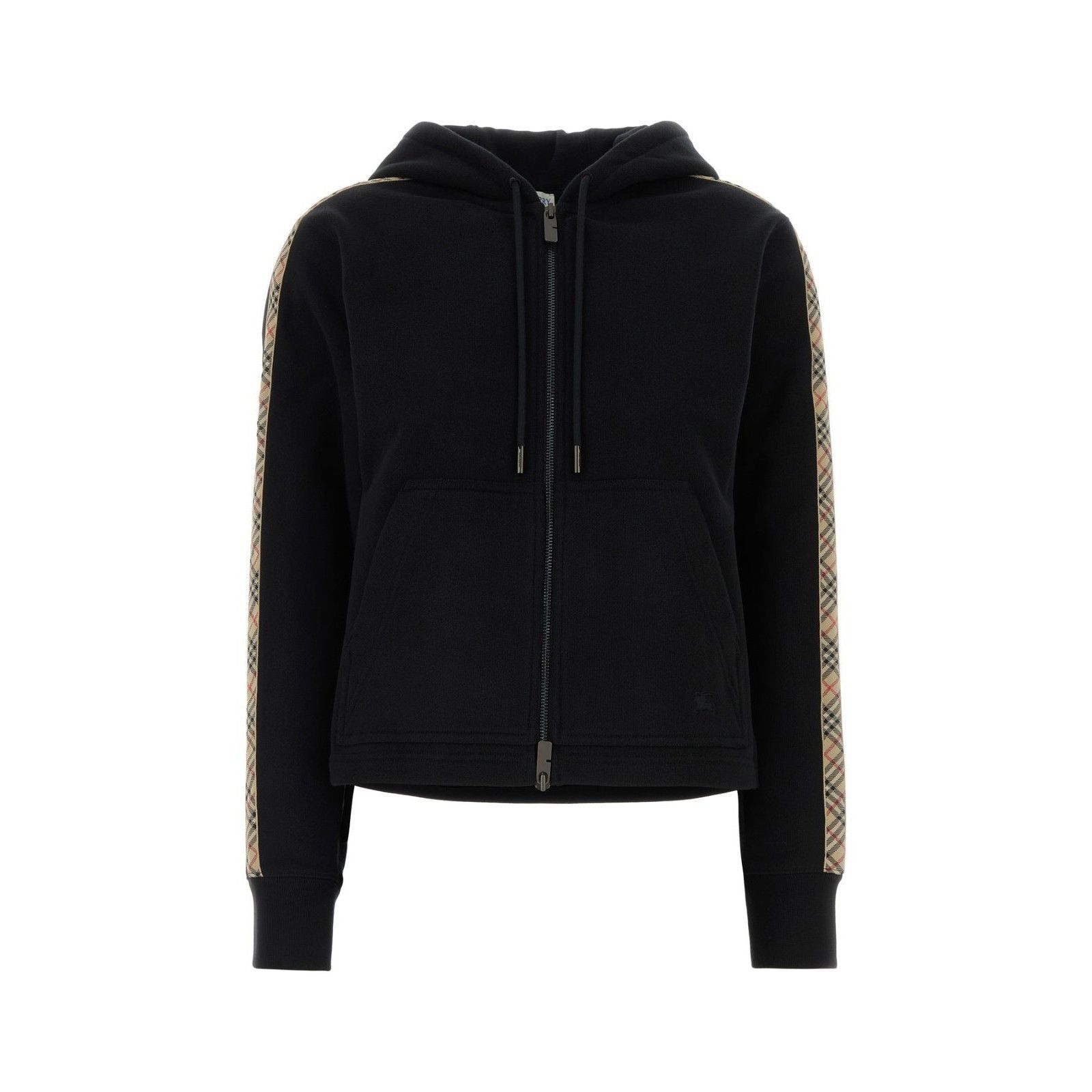 BURBERRY Black Cotton Sweatshirt New & Authentic (Women's si