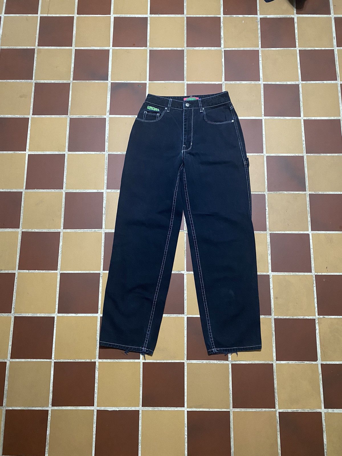 Empyre Empyre Carpenter Black Jeans size 2 Size 26" / US 2 / IT 38 - 1 Thumbnail