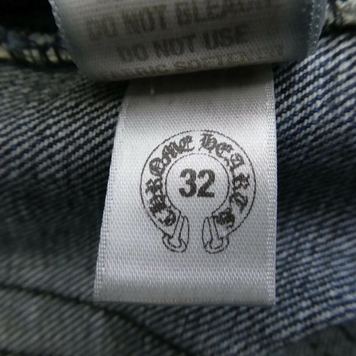 Chrome Hearts Chrome Hearts Cross Ball Label Indigo Denim Size US 32 / EU 48 - 5 Thumbnail