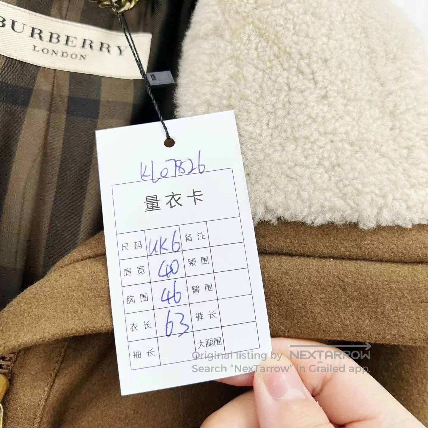 Burberry burberry lambswool collar zip coat. Size S / US 4 / IT 40 - 8 Thumbnail