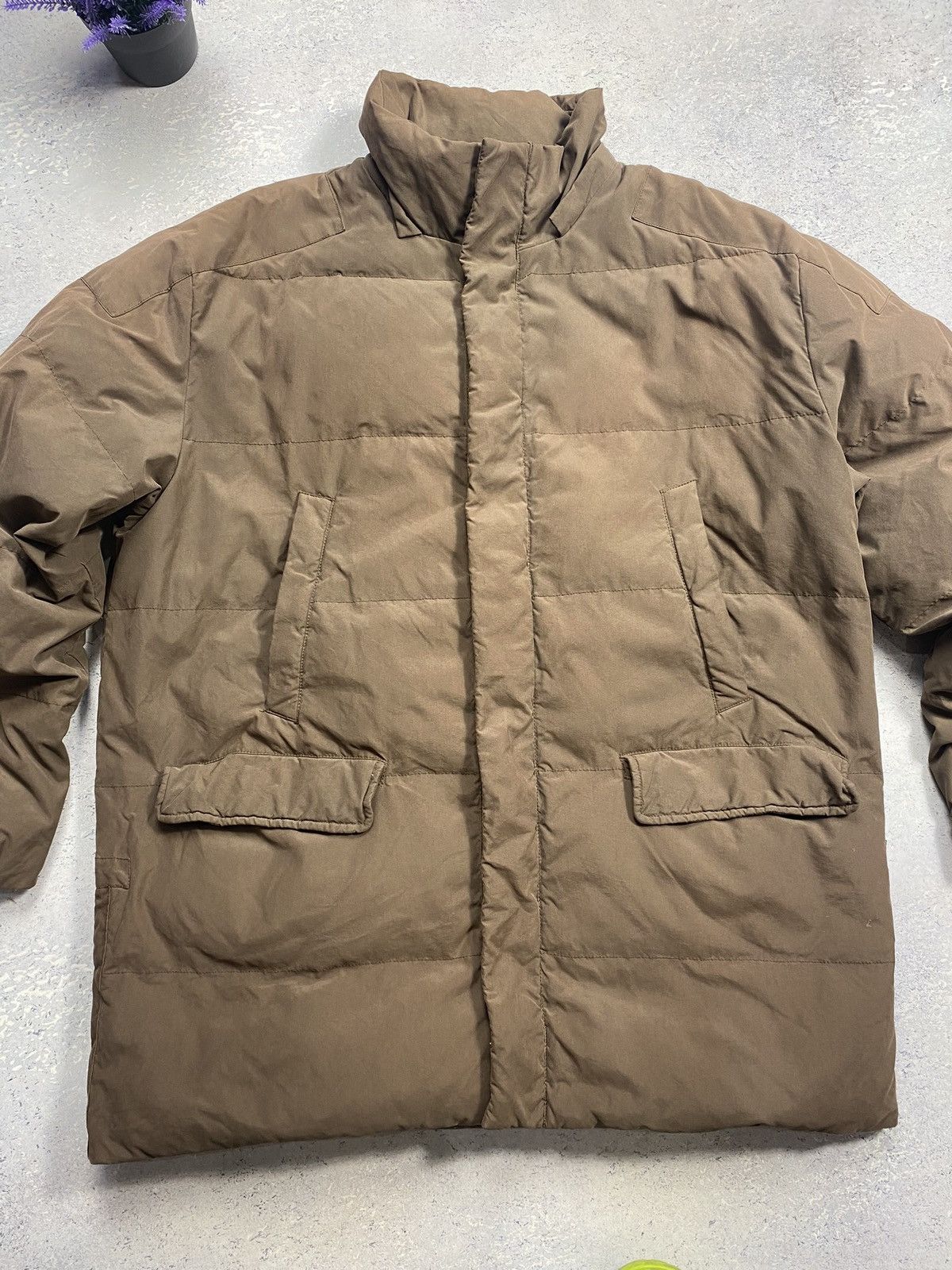 Corneliani Luxury Brown Corneliani ID Men’s Down Jacket Size XL Size US XL / EU 56 / 4 - 4 Thumbnail