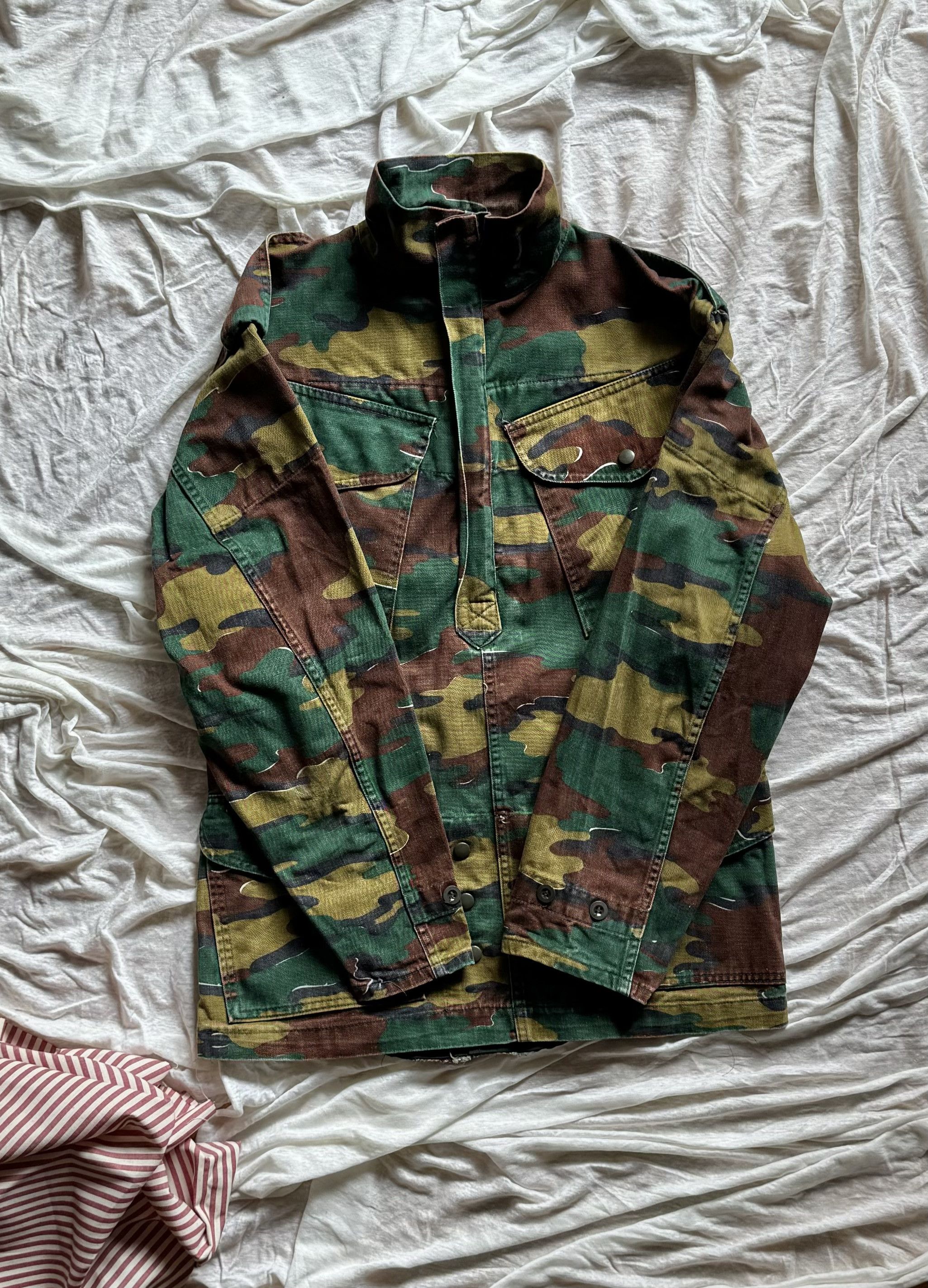 Vintage Airborne Jacket vintage esercito belga 80' Size US M / EU 48-50 / 2 - 1 Thumbnail