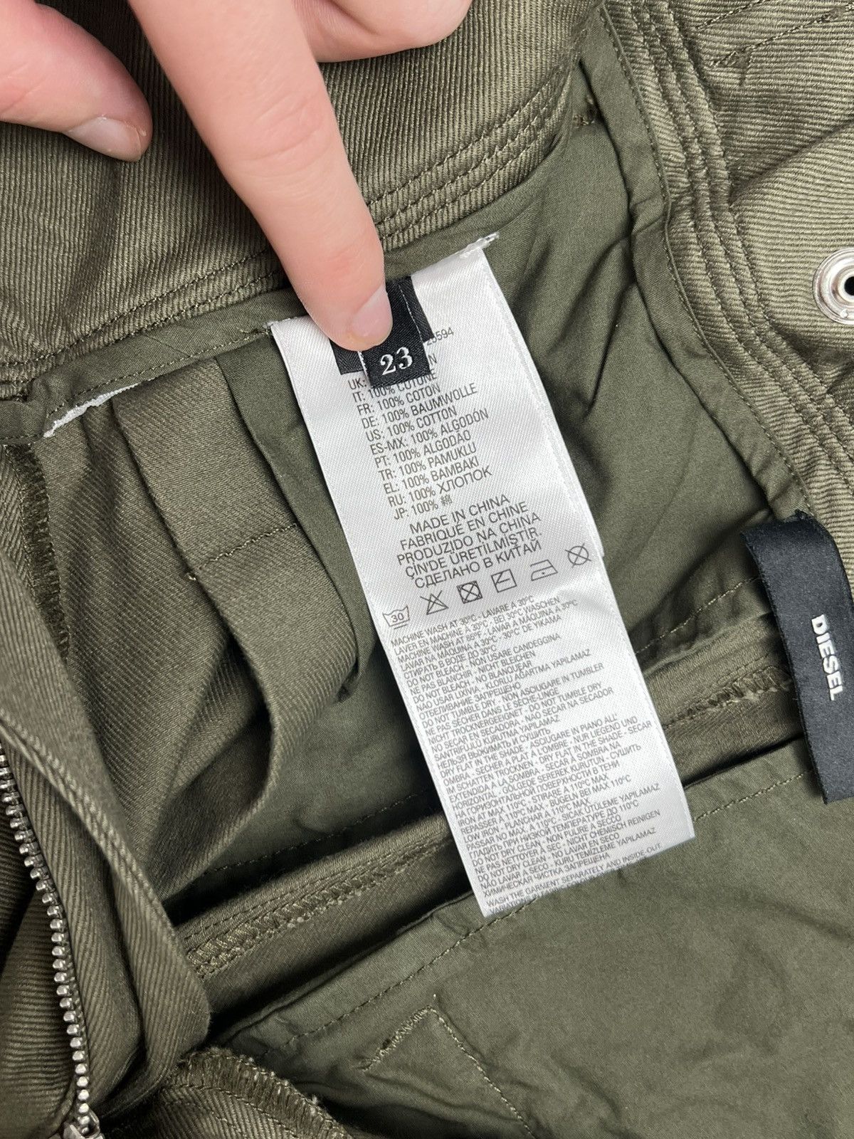 Diesel Diesel Payton Pants Size 23" - 8 Thumbnail
