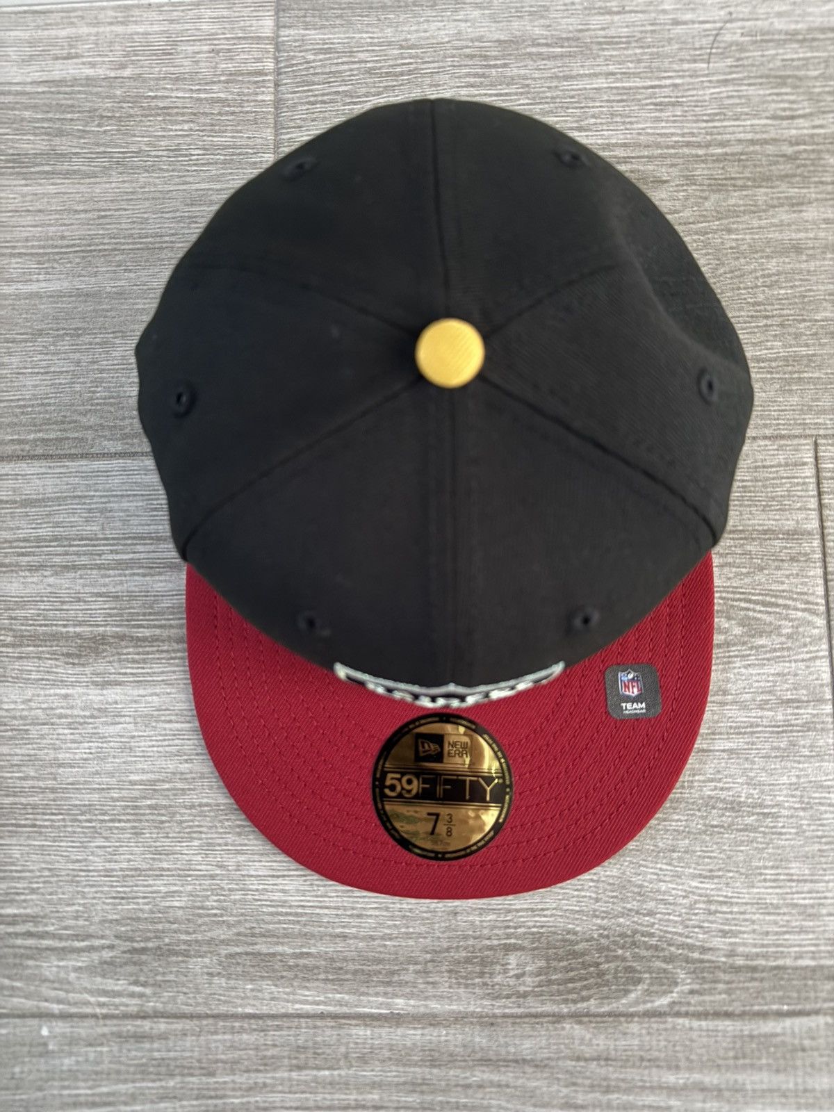 New Era Las Vegas Raiders New Era Stackin Chips Black Red Sz 7 3/8 Size ONE SIZE - 6 Thumbnail