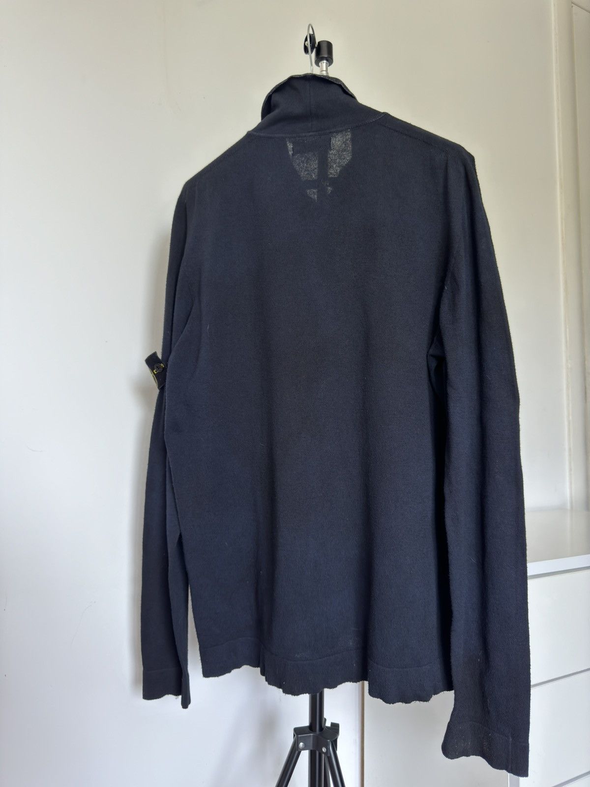 Stone Island Vintage 1988 Stone Island Buttoned Collared Sweater Faded Size US XL / EU 56 / 4 - 11 Thumbnail