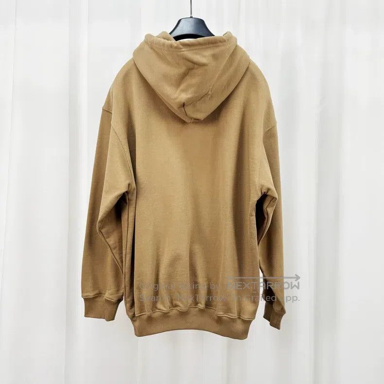 Balenciaga Balenciaga Khaki Crown Wheat Alphabet Hoodie Size US XS / EU 42 / 0 - 2 Thumbnail