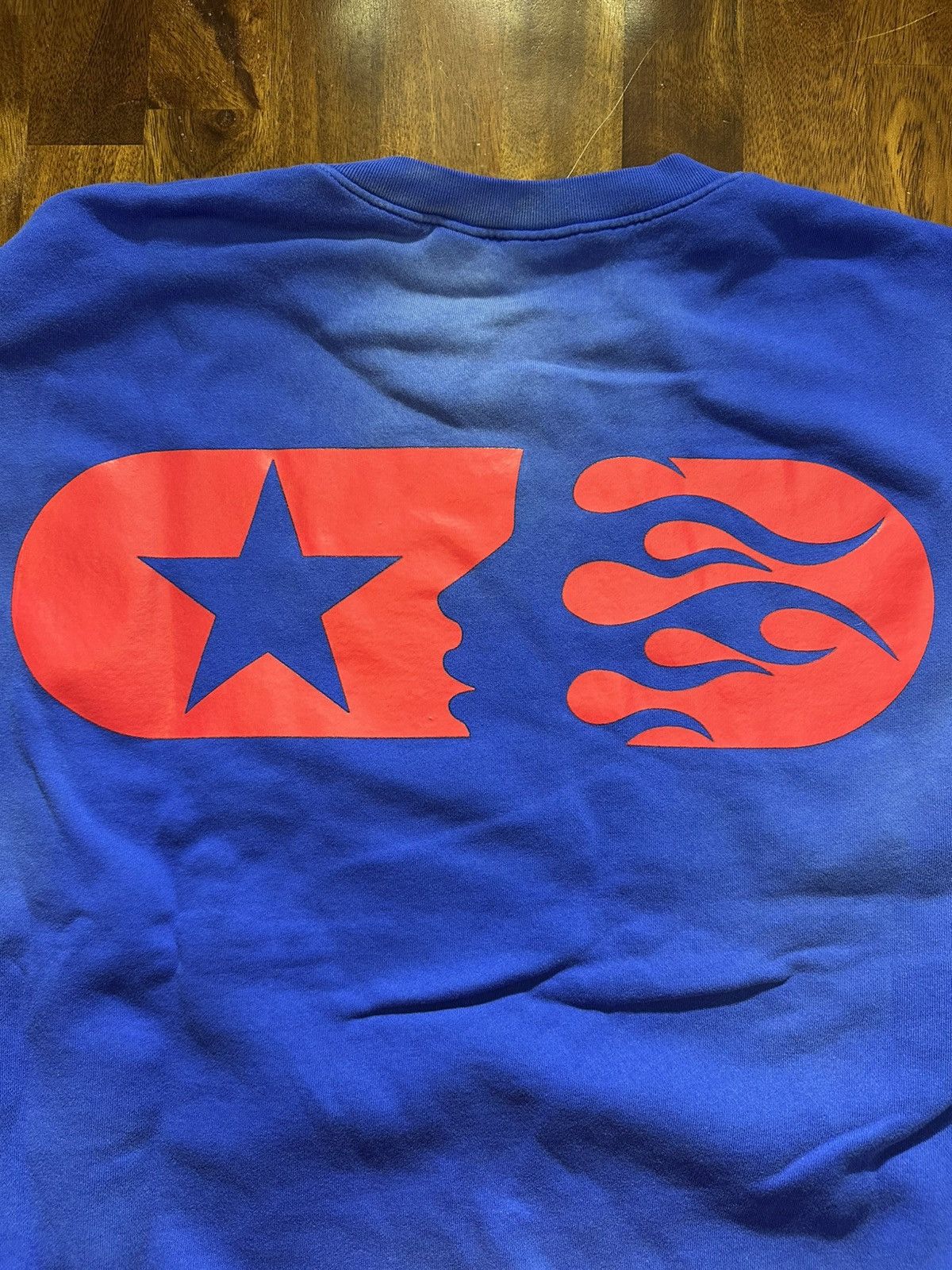 HELLSTAR Hellstar Blue Sports Crewneck Size US XL / EU 56 / 4 - 6 Thumbnail