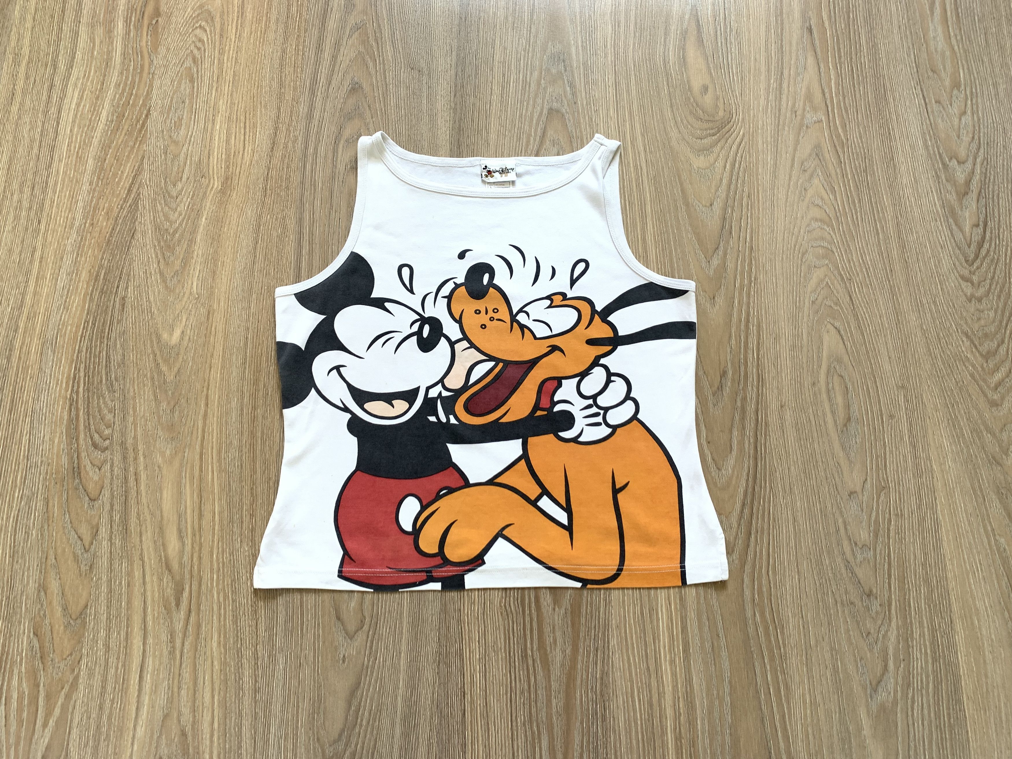 Walt Disney World Mickey Goofy Printed Tank Top