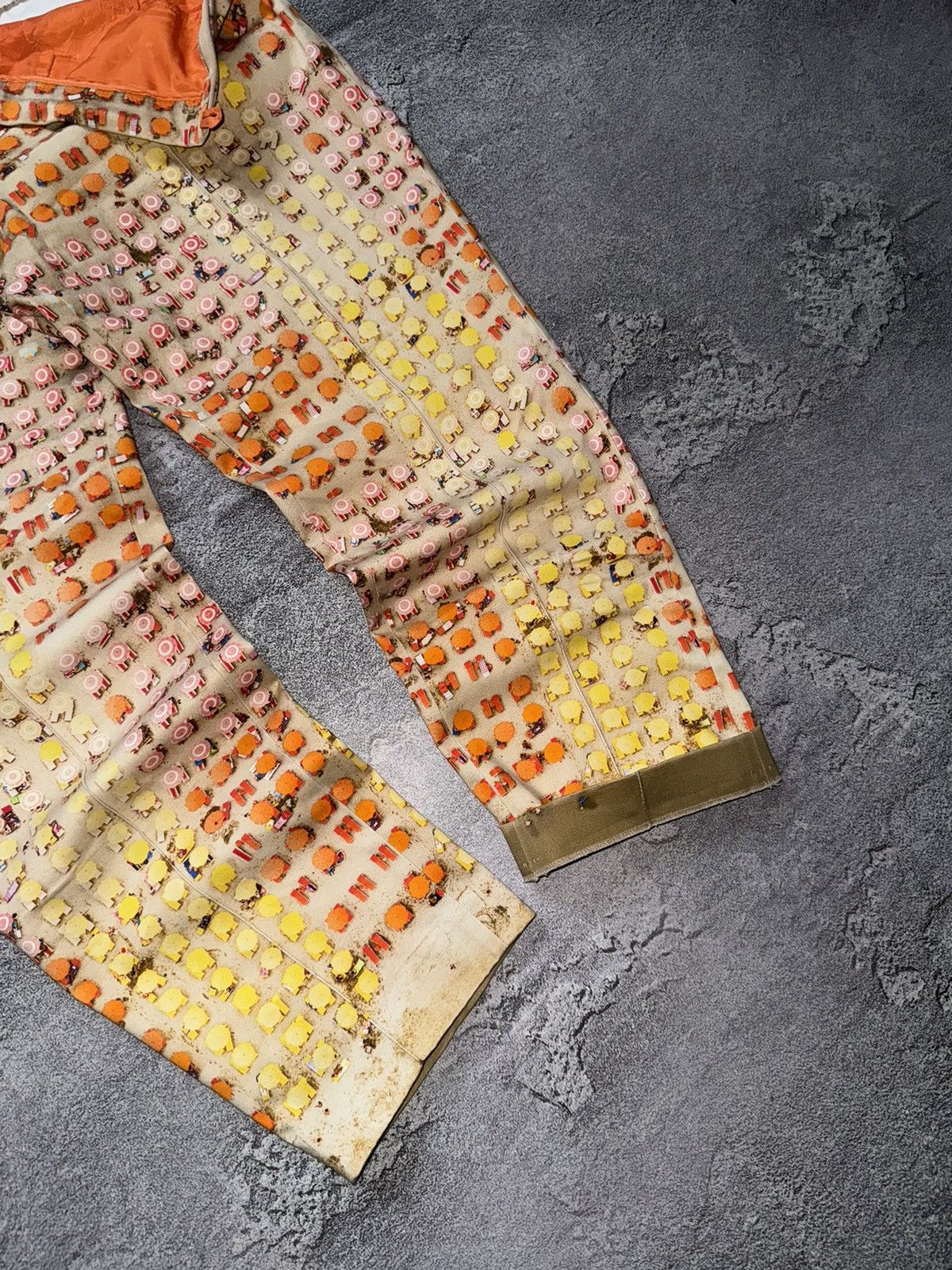 Akris Akris punto US12 F44 UK16 I48 all printed pant trouser chino Size 34" / US 12 / IT 48 - 4 Thumbnail