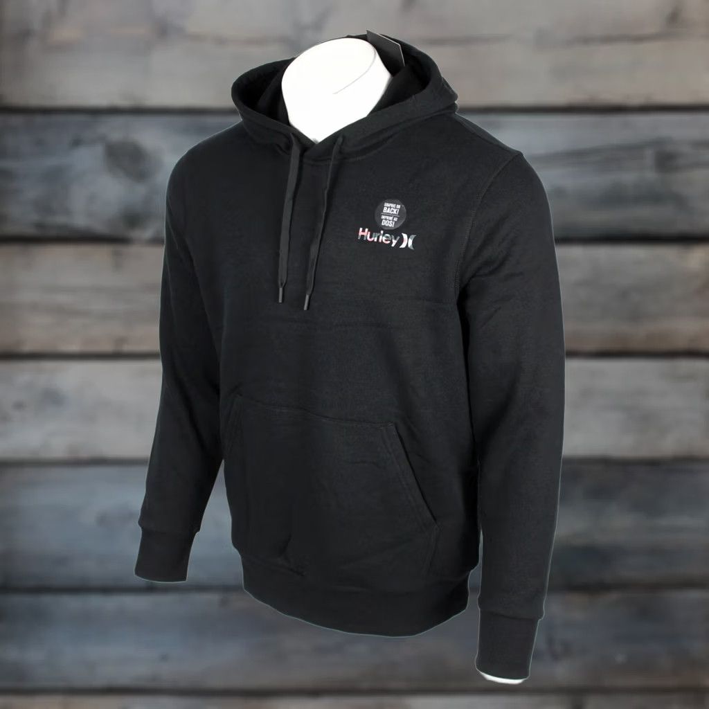Hurley Hurley Men's K2 Free Climb Pullover Hoodie M Medium Black Size US M / EU 48-50 / 2 - 1 Thumbnail