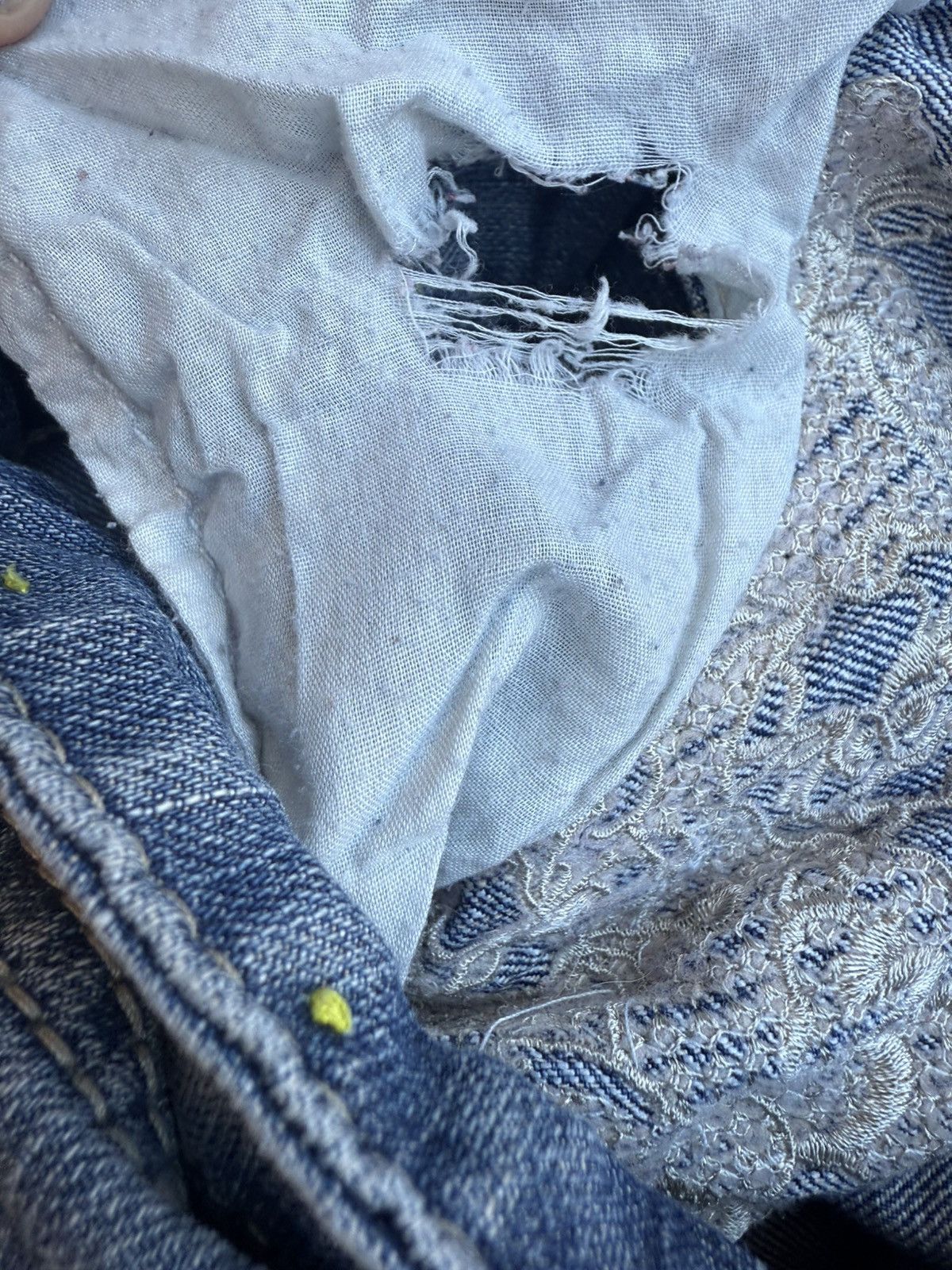 Almost Famous Y2K Almost Famous Stretch Skinny Jeans Low Rise Junior 9 Size 30" / US 8 / IT 44 - 15 Thumbnail