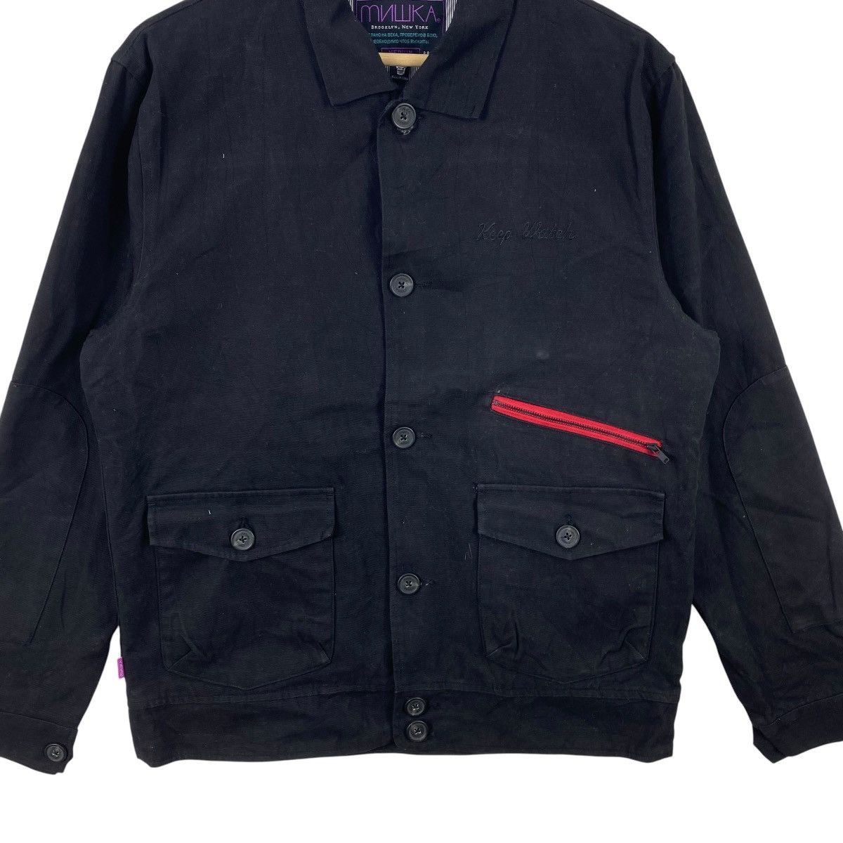 Vintage Vintage MILK A BROOKLYN Chore Work Jacket Zip Pocket Size US M / EU 48-50 / 2 - 6 Thumbnail
