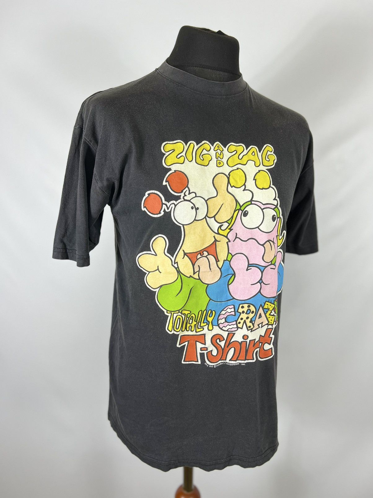 Band Tees × Vintage Zig and Zag Total crazy T-shirt 1993 Size US M / EU 48-50 / 2 - 3 Thumbnail