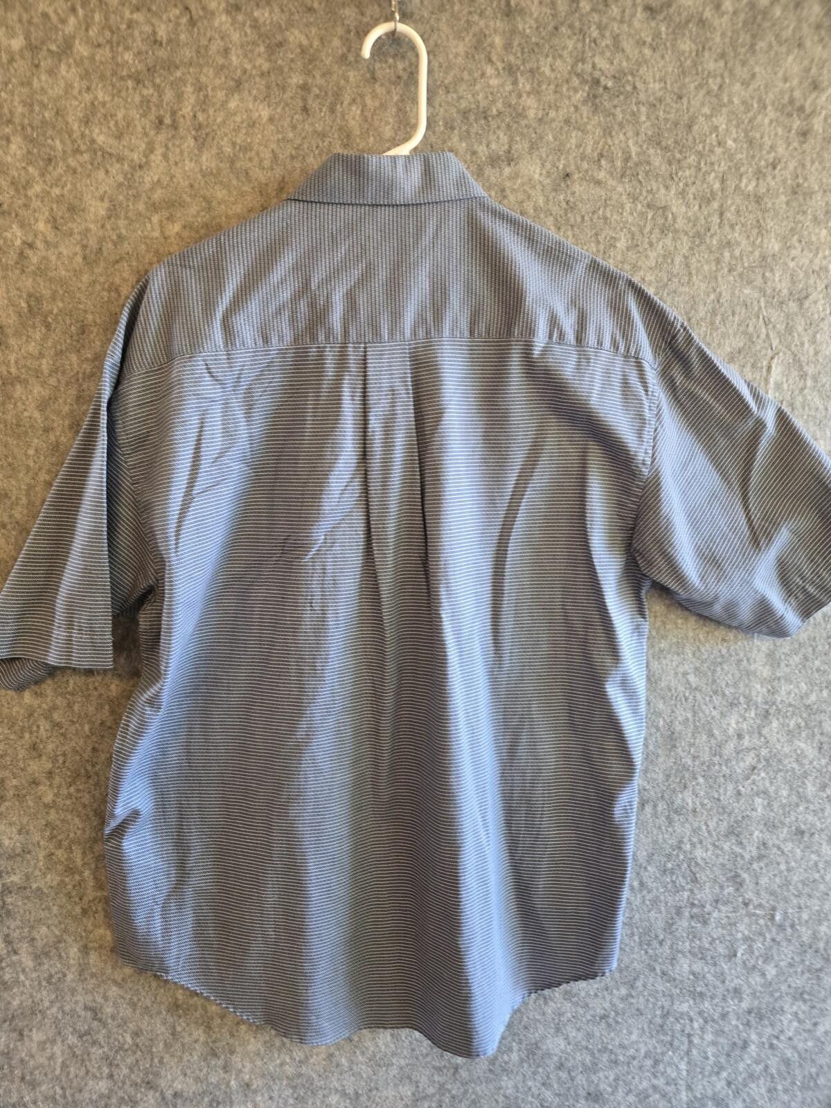 Other Mens Cotton Reel Blue Short-sleeved Button Down Sz L Size US L / EU 52-54 / 3 - 7 Thumbnail