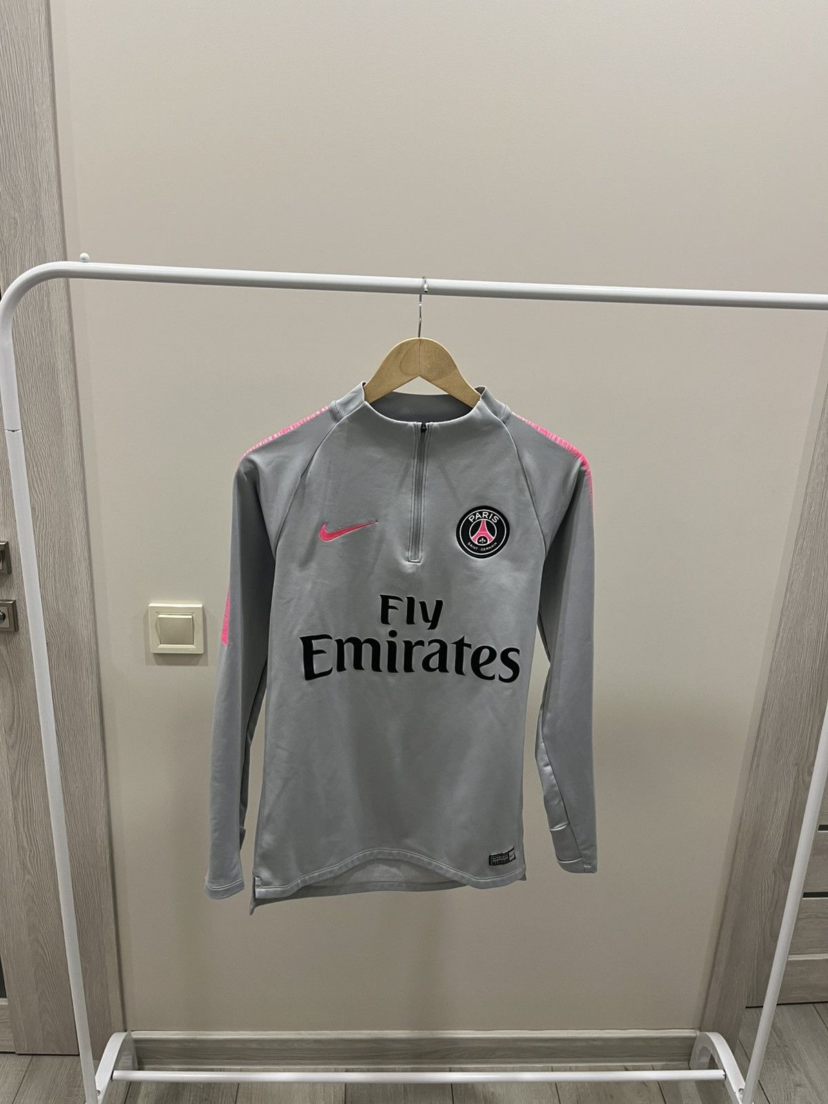 Nike Nike PSG Navy Zip Sweatshirt Size US S / EU 44-46 / 1 - 1 Thumbnail