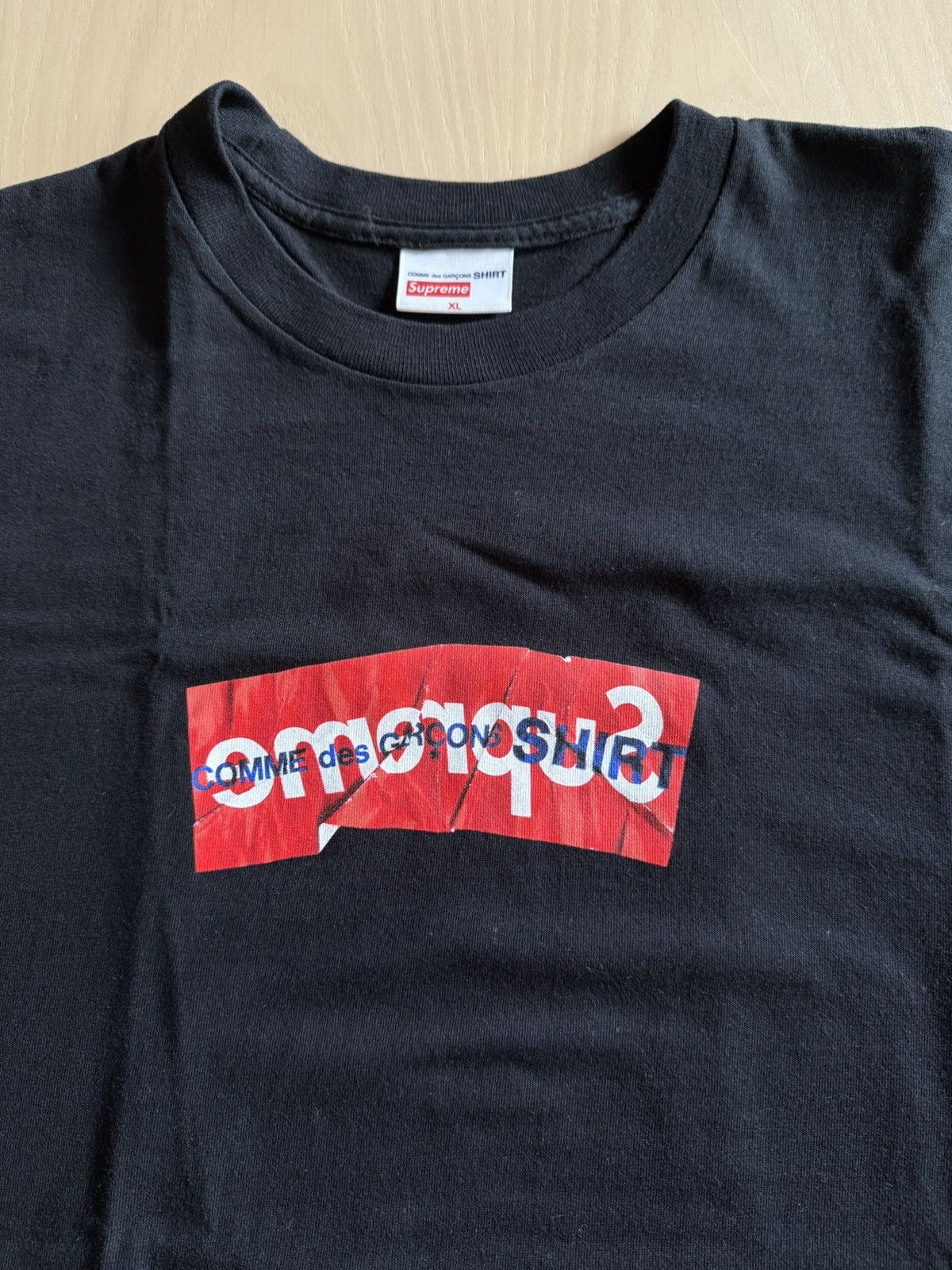 Comme des Garcons CDG Box logo sticker tee Size US L / EU 52-54 / 3 - 2 Thumbnail