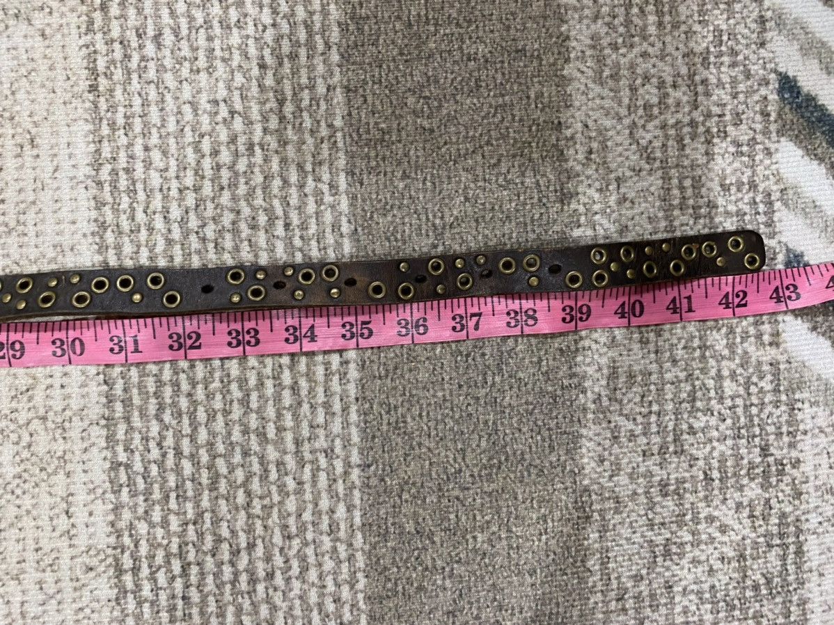 Leather Japanese Brand Seditionaries Leather Buckle Belt Size ONE SIZE - 11 Thumbnail
