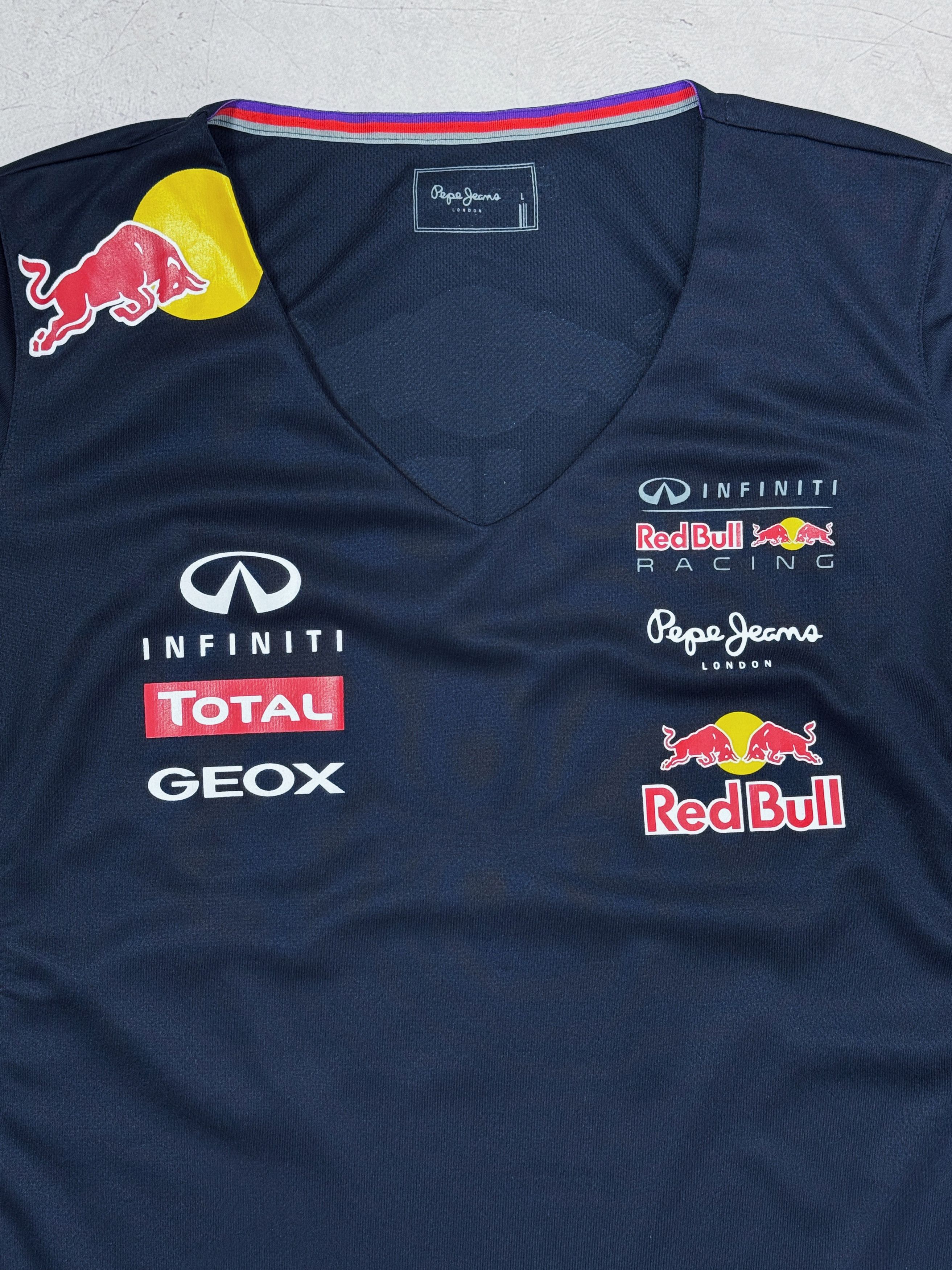 Pepe Jeans Pepe Jeans Red Bull T-Shirt Racing Total Infiniti Pirelli F1 Size L / US 10 / IT 46 - 12 Thumbnail