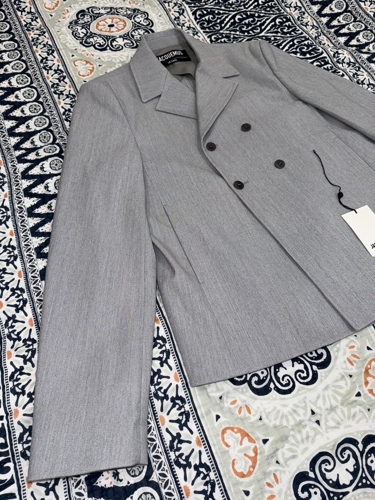 Jacquemus Jacquemus Double-Breasted Blazer Size 48R - 7 Thumbnail