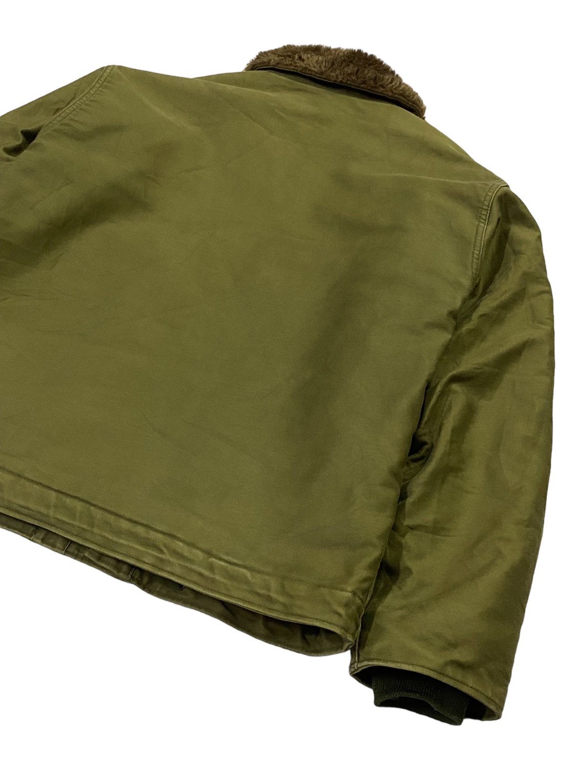 Vintage Vintage Houston U.S.N Navy N-1 Deck Jacket Size US L / EU 52-54 / 3 - 19 Thumbnail