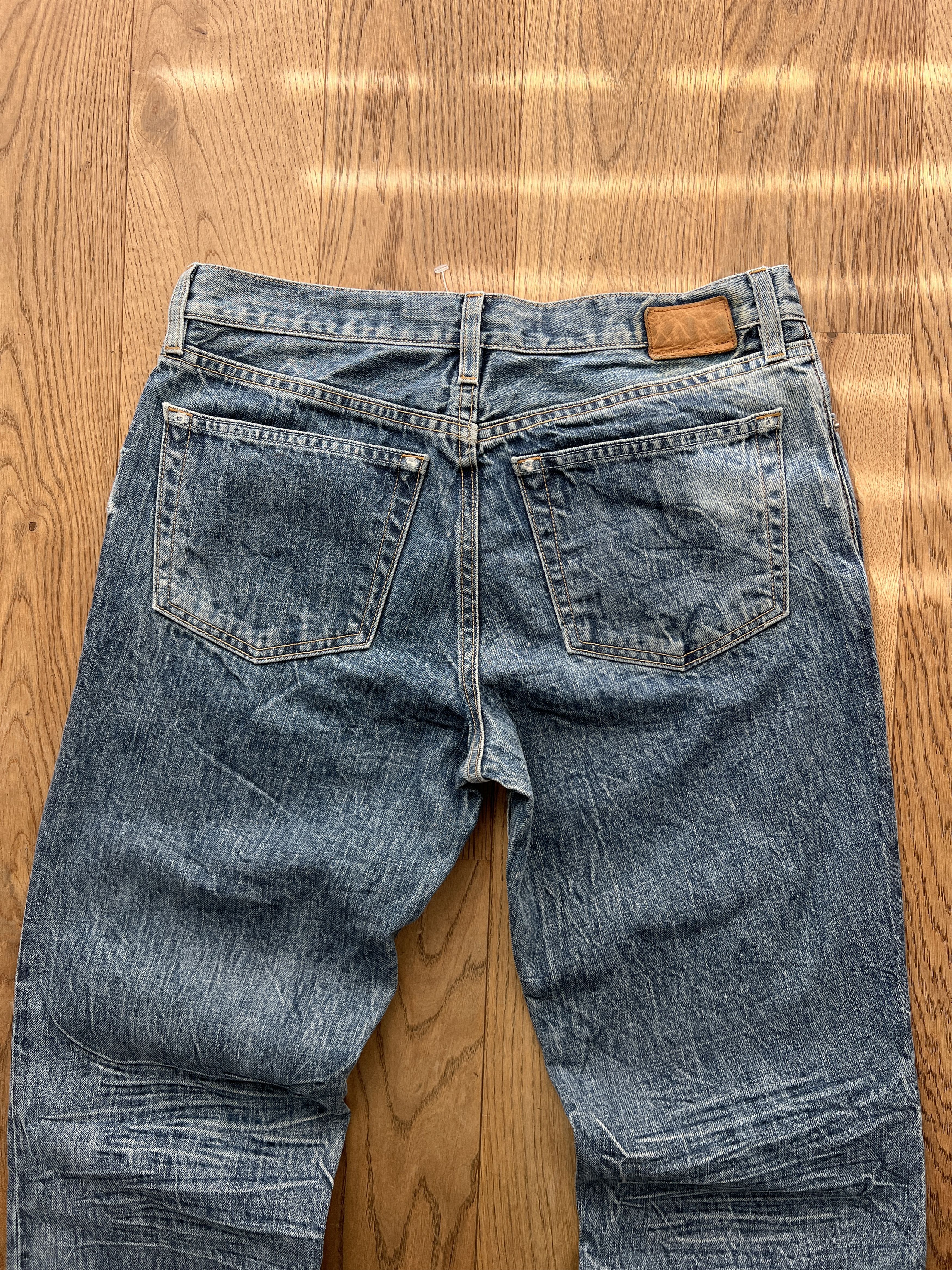 Gap Crazy Y2K GAP boot cut washed denim flared vintage 2000s low Size US 33 - 7 Thumbnail