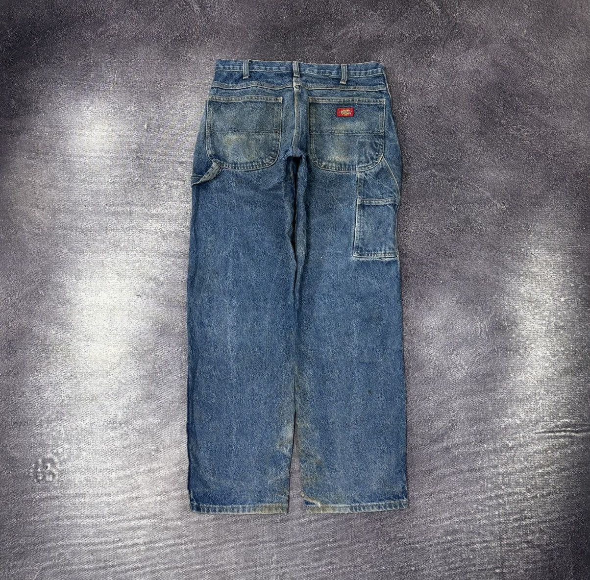 Dickies Vintage Dickies Distressed Denim USA Work Hype Baggy Jeans Size US 32 / EU 48 - 1 Thumbnail