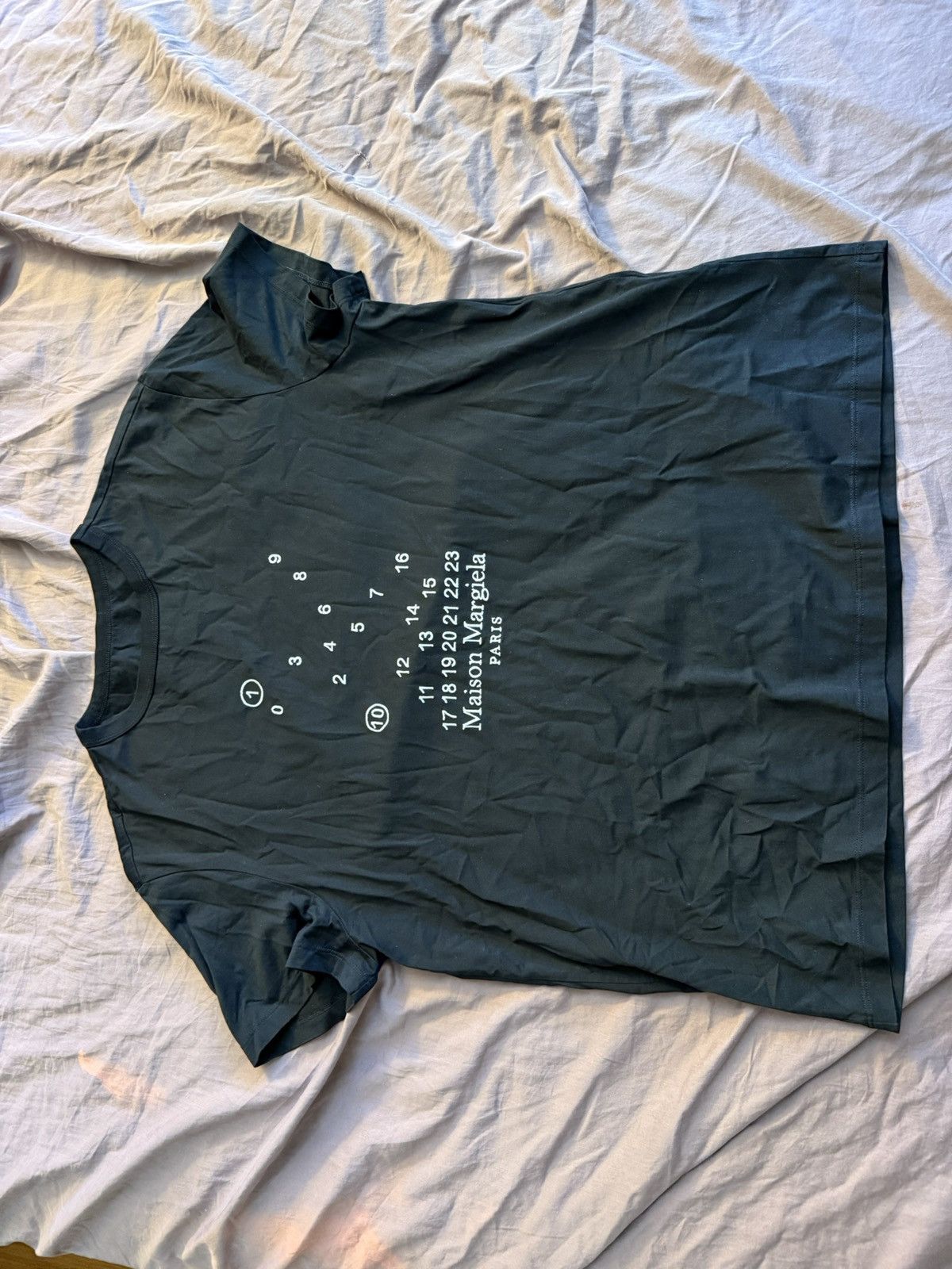 Maison Margiela Maison Margiela embroidered t-shirt Size US XL / EU 56 / 4 - 1 Thumbnail