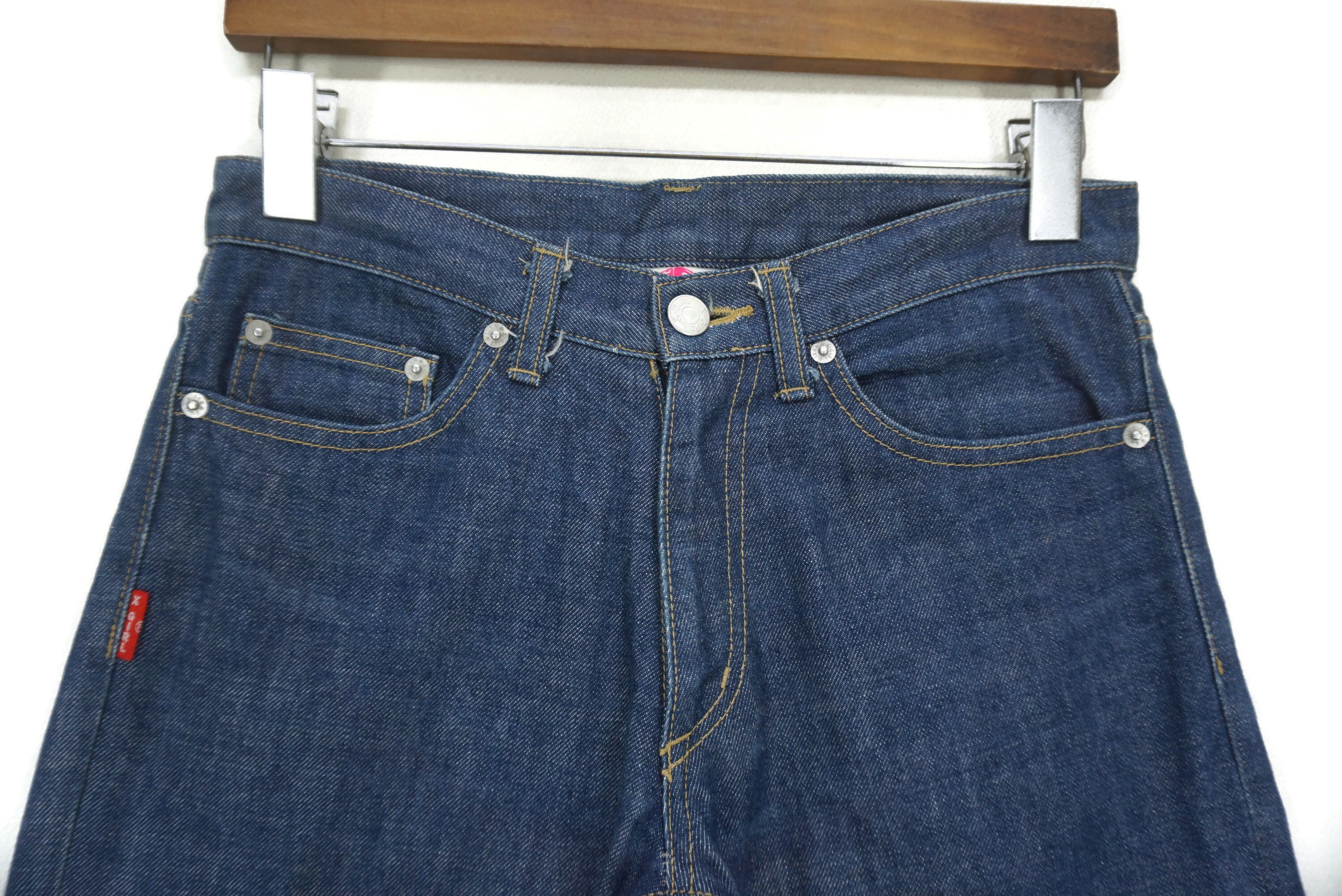 Japanese Brand X-girl Jeans Size W29xL29.5 Slim Skinny Zipper Hem Denim Size 26" / US 2 / IT 38 - 3 Thumbnail