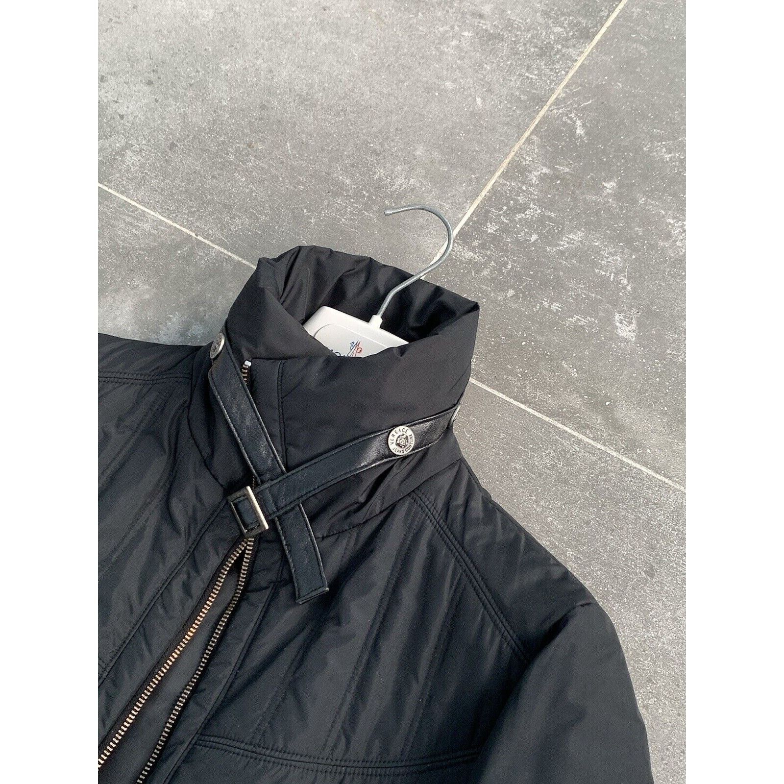 Versace Jeans Couture Women's VERSACE Medusa LEATHER TRIM Long Parka Jacket Coat M Size M / US 6-8 / IT 42-44 - 9 Thumbnail