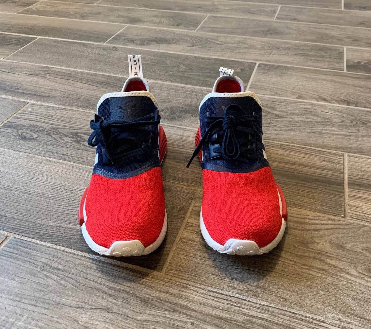 Adidas NMD_R1 “USA” Size US 11 / EU 44 - 3 Thumbnail