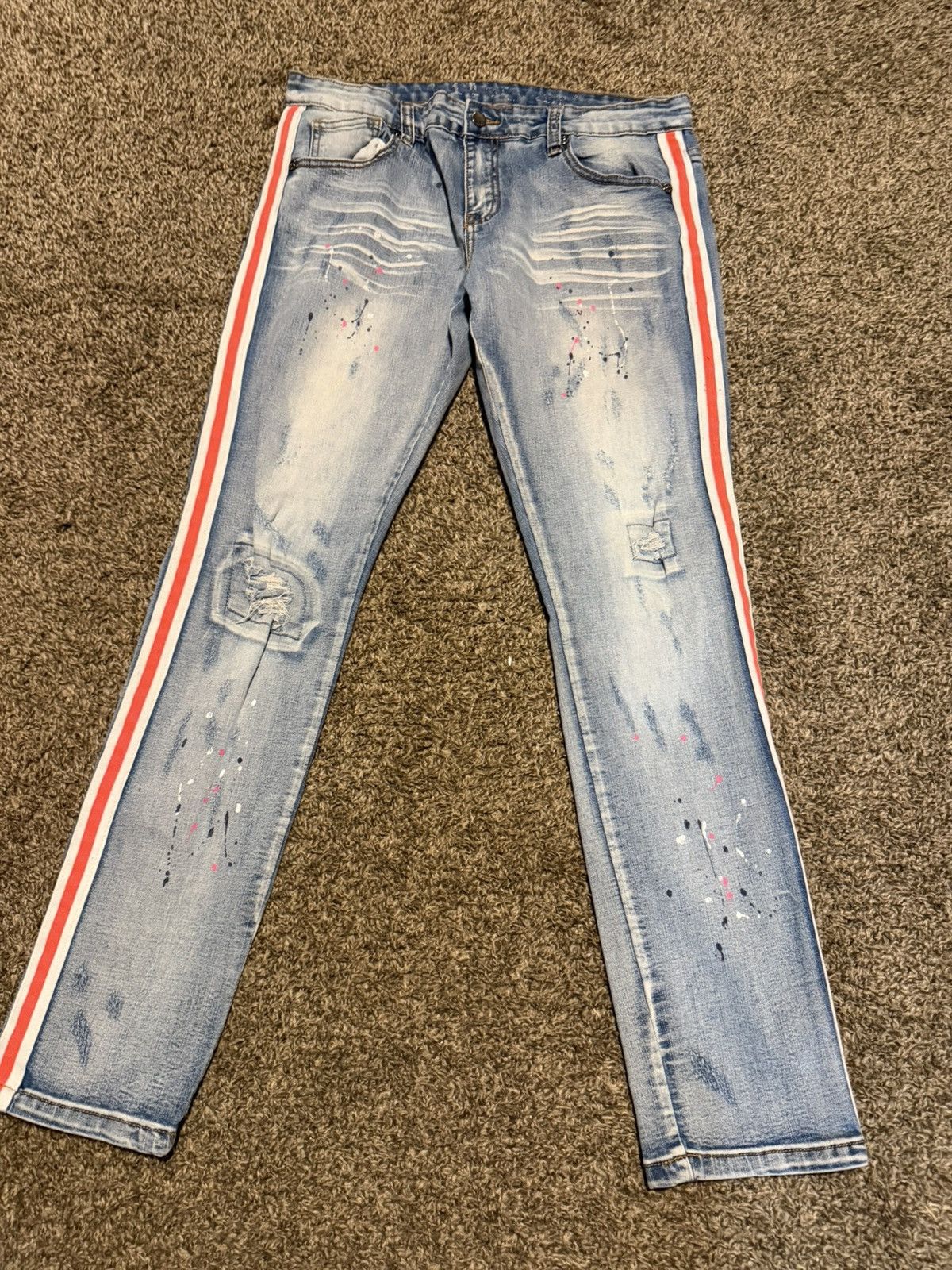 Other KDNK Distressed Skinny Jeans Size US 36 / EU 52 - 1 Thumbnail