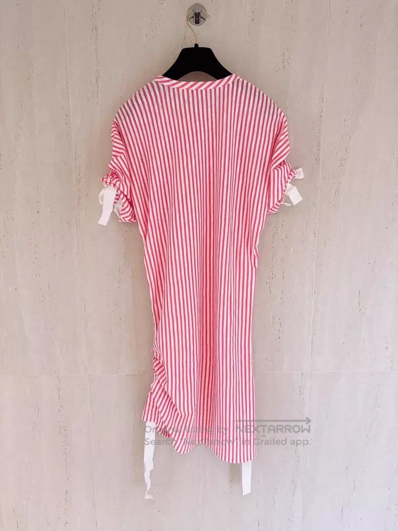 Chanel Chanel 19C Cruise Series Pink and White Striped Drawstring Size XXS / US 00 / IT 34 - 2 Thumbnail