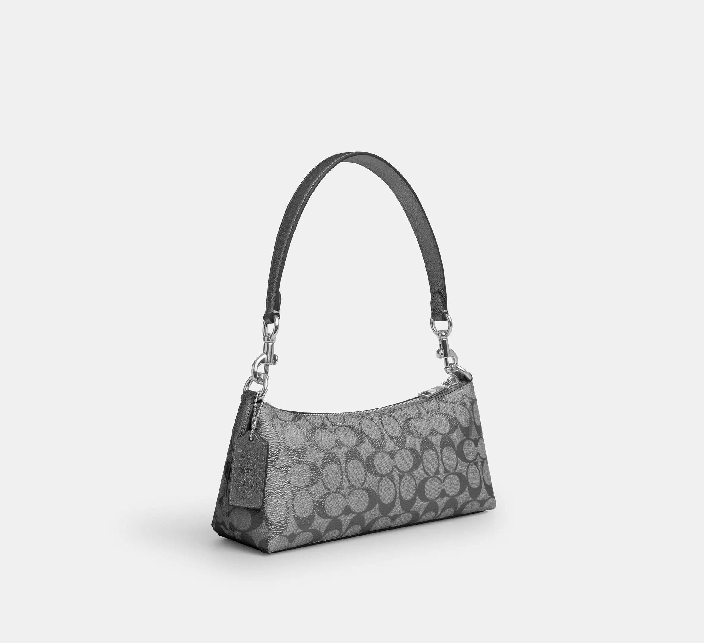Coach Charlotte Shoulder Bag In Signature Canvas CX580 Size ONE SIZE - 10 Thumbnail