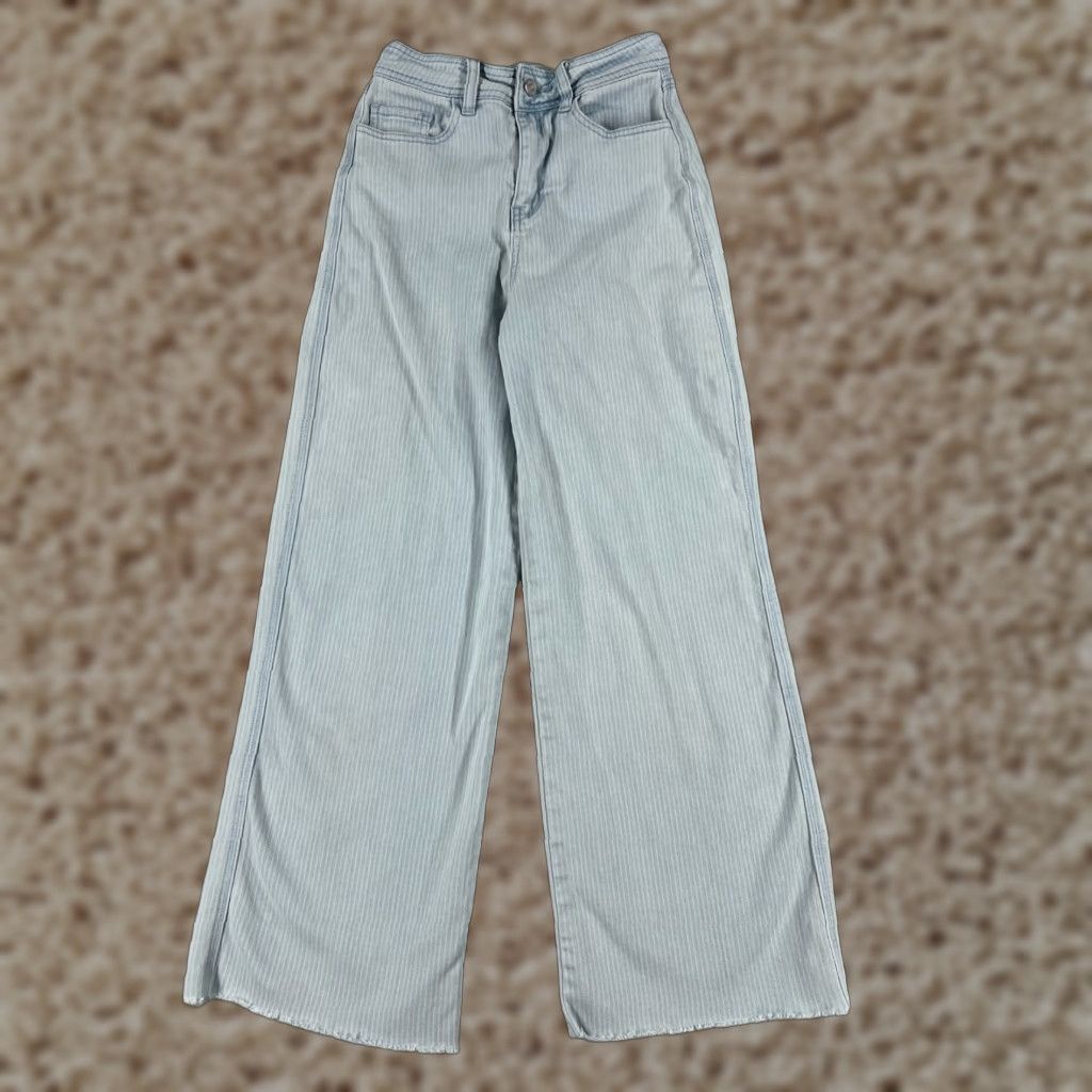 Forever 21 Forever 21 Jeans Womens 24 Blue Herringbone Denim Wide Leg 23x27 Jeans Pants Womens 24 Blue Herringbone Denim Wide-Leg outlets? Size 42" / US 20 - 1 Thumbnail