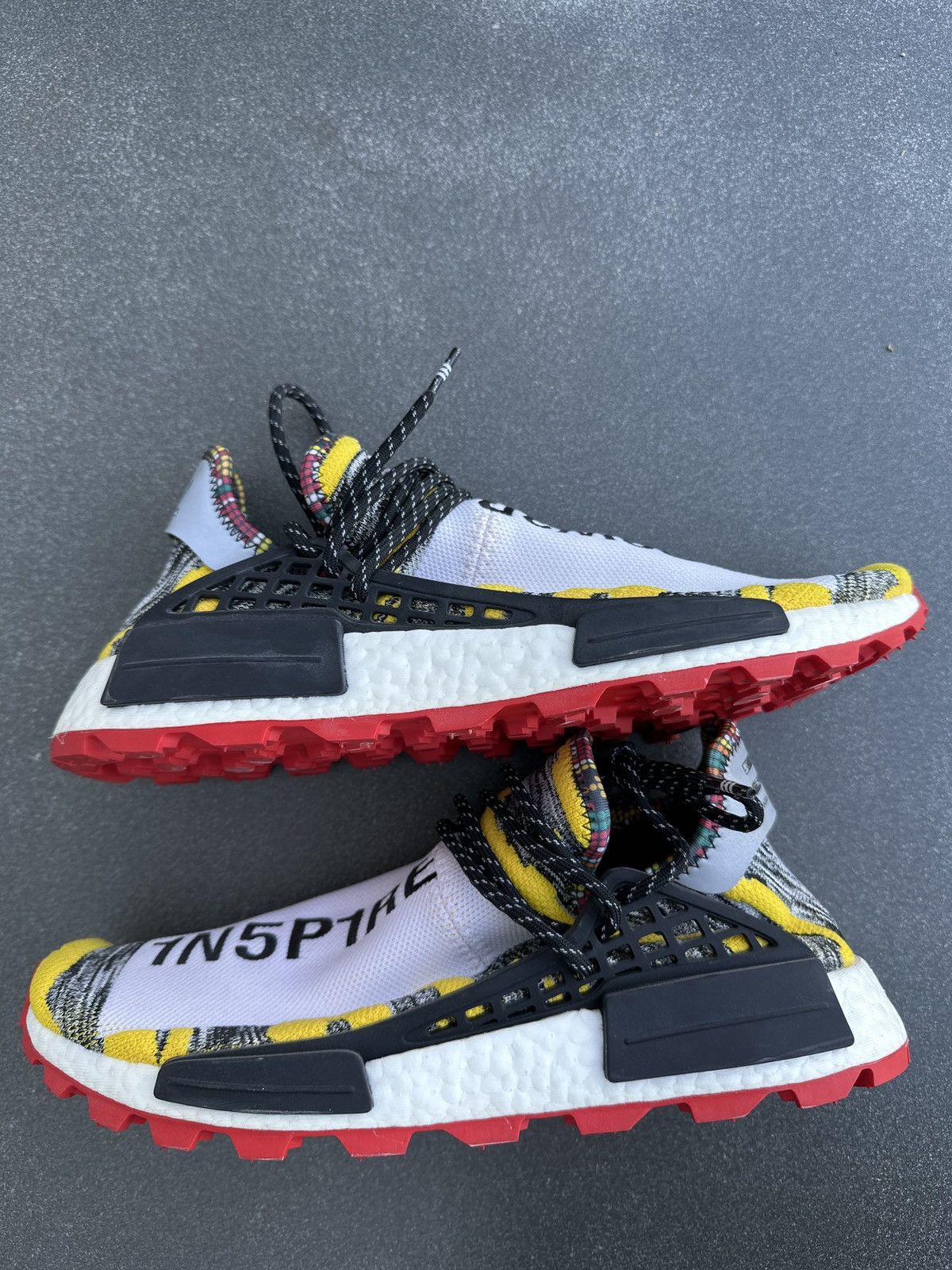 adidas gazelle silver green womens adidas NMD HU Pharrell Human Made White Red – YankeeKicks Online main image 0