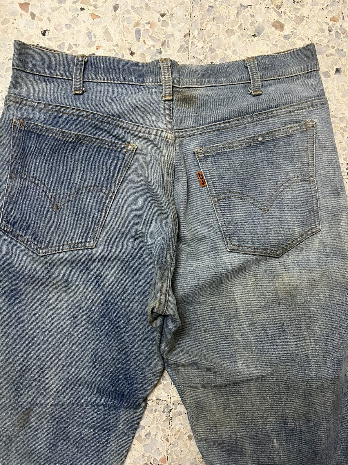 Levi's True vintage 60s levis oren tag 646 bell bottom button #2 Size US 33 - 3 Thumbnail