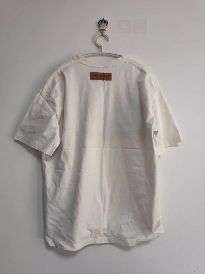 Louis Vuitton Louis Vuitton White Colorful Graffiti Short Sleeves Size US XL / EU 56 / 4 - 2 Thumbnail
