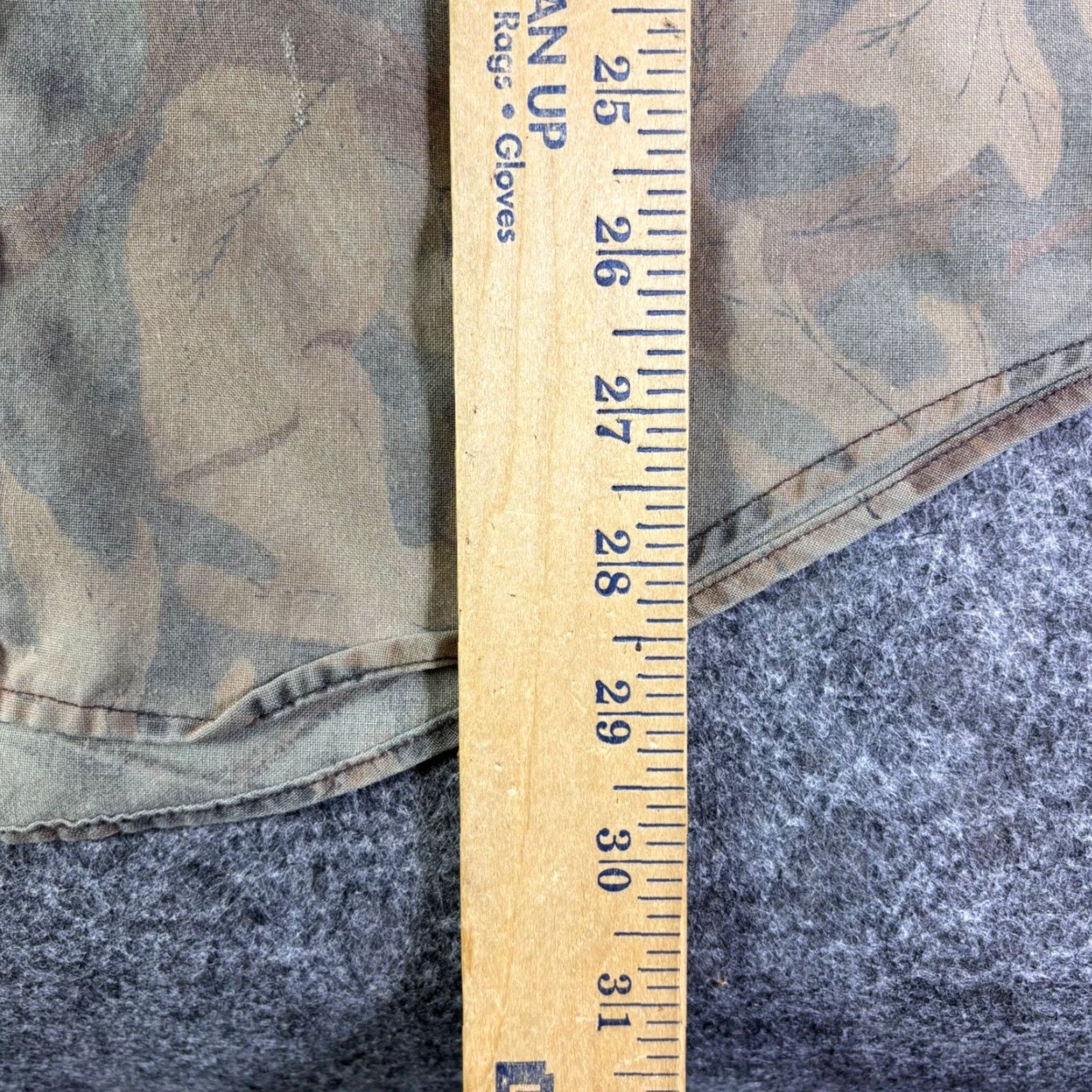 Vintage VINTAGE Kelly Kamo Tru Leaf Camo Long Sleeve Button Up Shirt Mens Pennsylvania Outdoor Camouflage Cotton Blend Brown Fall Winter Size US L / EU 52-54 / 3 - 4 Thumbnail