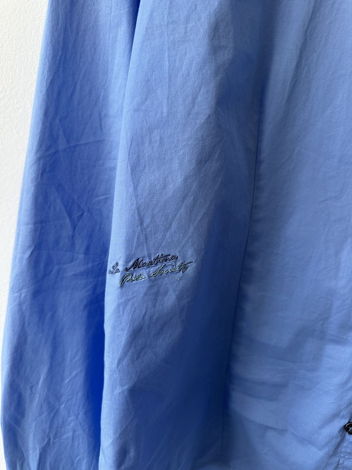 La Martina La Martina Argentina Blue Long Sleeve Button Down Shirt Size L / US 10 / IT 46 - 9 Thumbnail