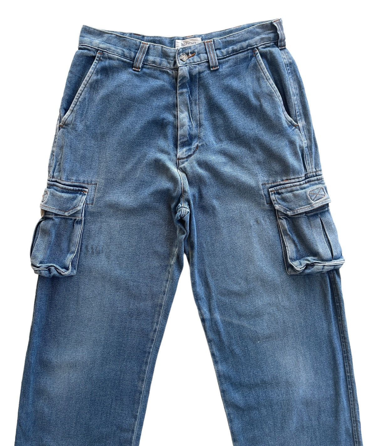 Japanese Brand B.C Factory Baggy Cargo Pants Size US 29 - 4 Thumbnail