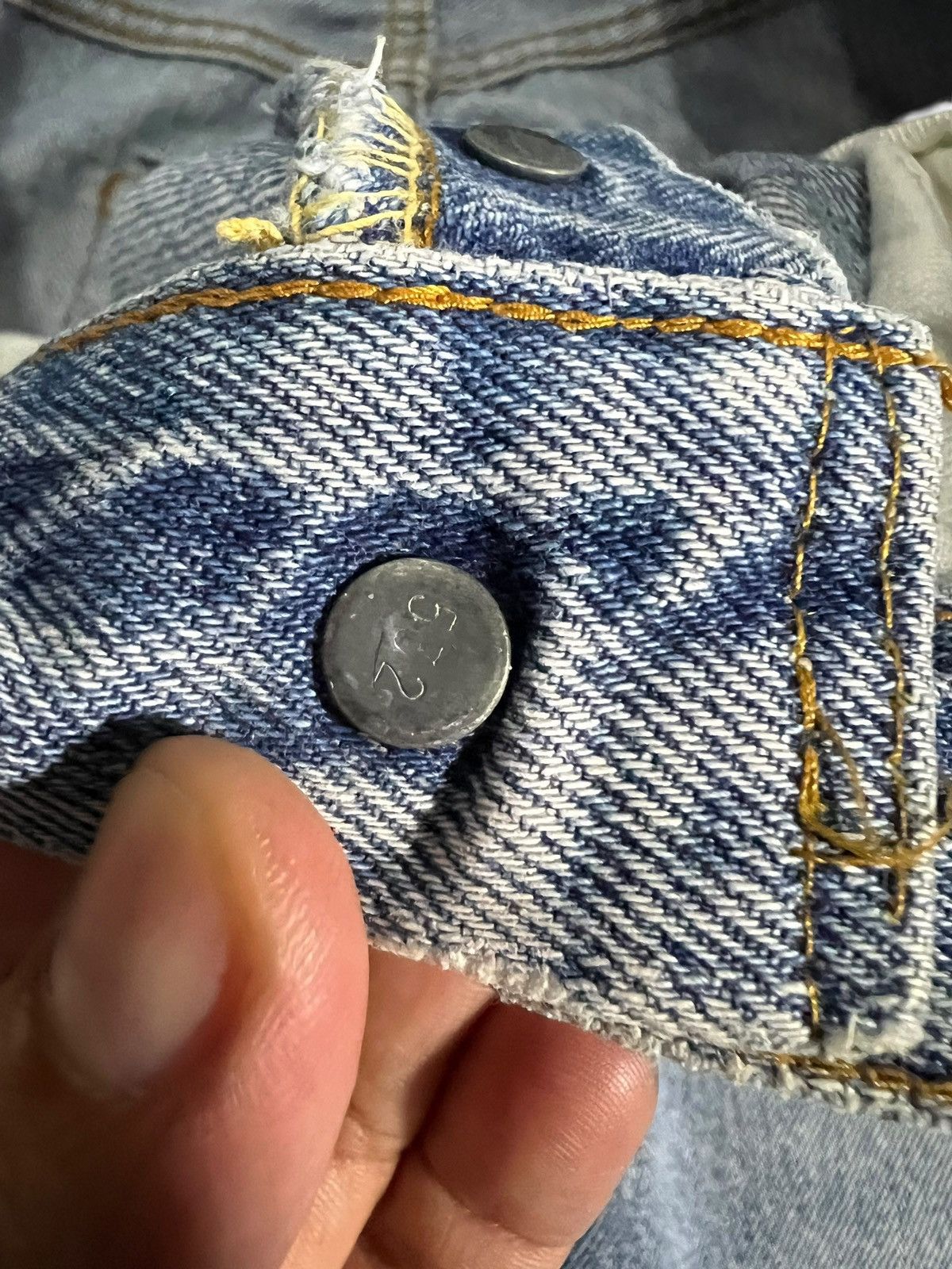 Levi's 80’s Levi’s 501 Light Wash Jean USA Size US 30 / EU 46 - 8 Thumbnail