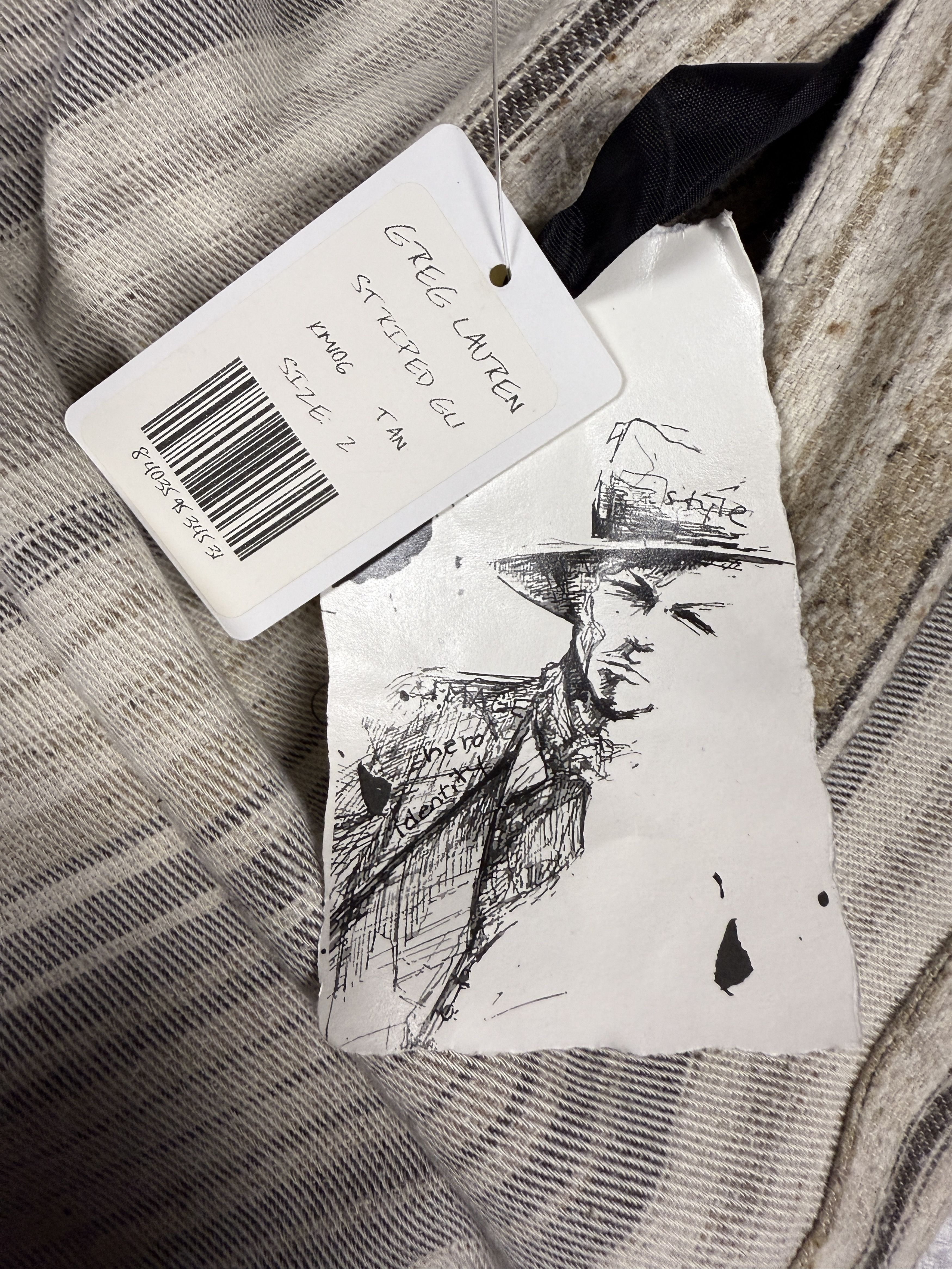 Greg Lauren Greg Lauren Striped GL1 Kimono jacket Size US M / EU 48-50 / 2 - 5 Thumbnail