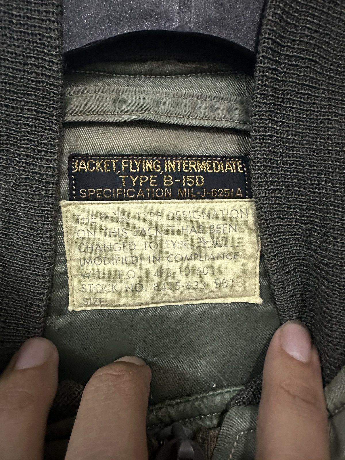 Buzz Rickson's Vintage Buzz Rickson’s Flight Jacket B-15D Military Fashion Size US S / EU 44-46 / 1 - 3 Thumbnail